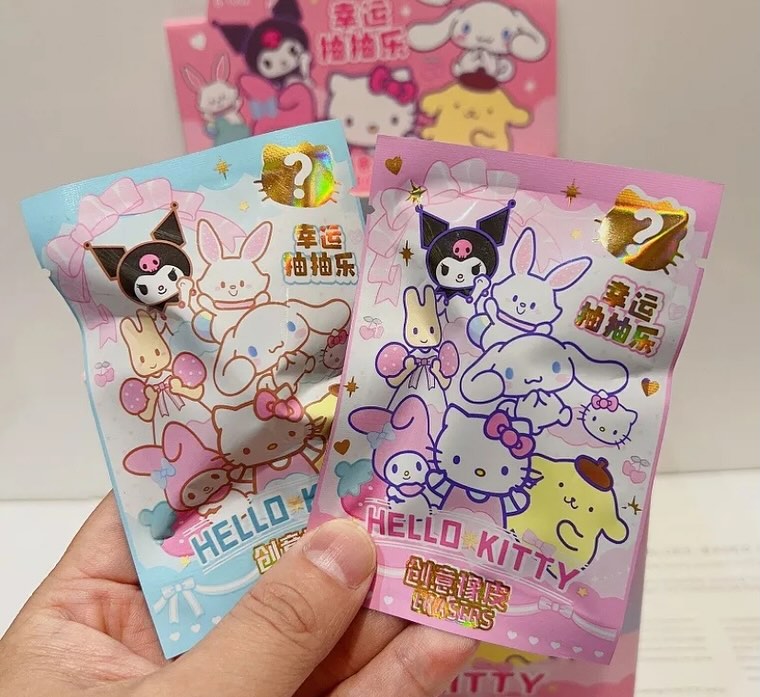 Hello Kitty Kuromi Silgi Figür Sürpriz Paket