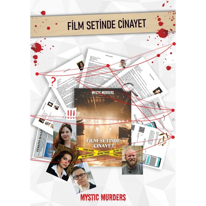 Dedektiflik Cinayet Çözme Oyunu - Film Setinde Cinayet