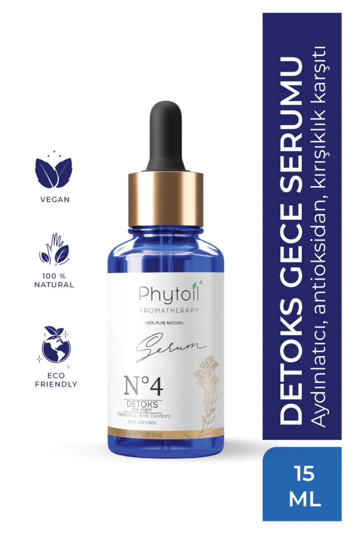 Organik Detoks Gece Serumu – N°4 Detox 15 ml
