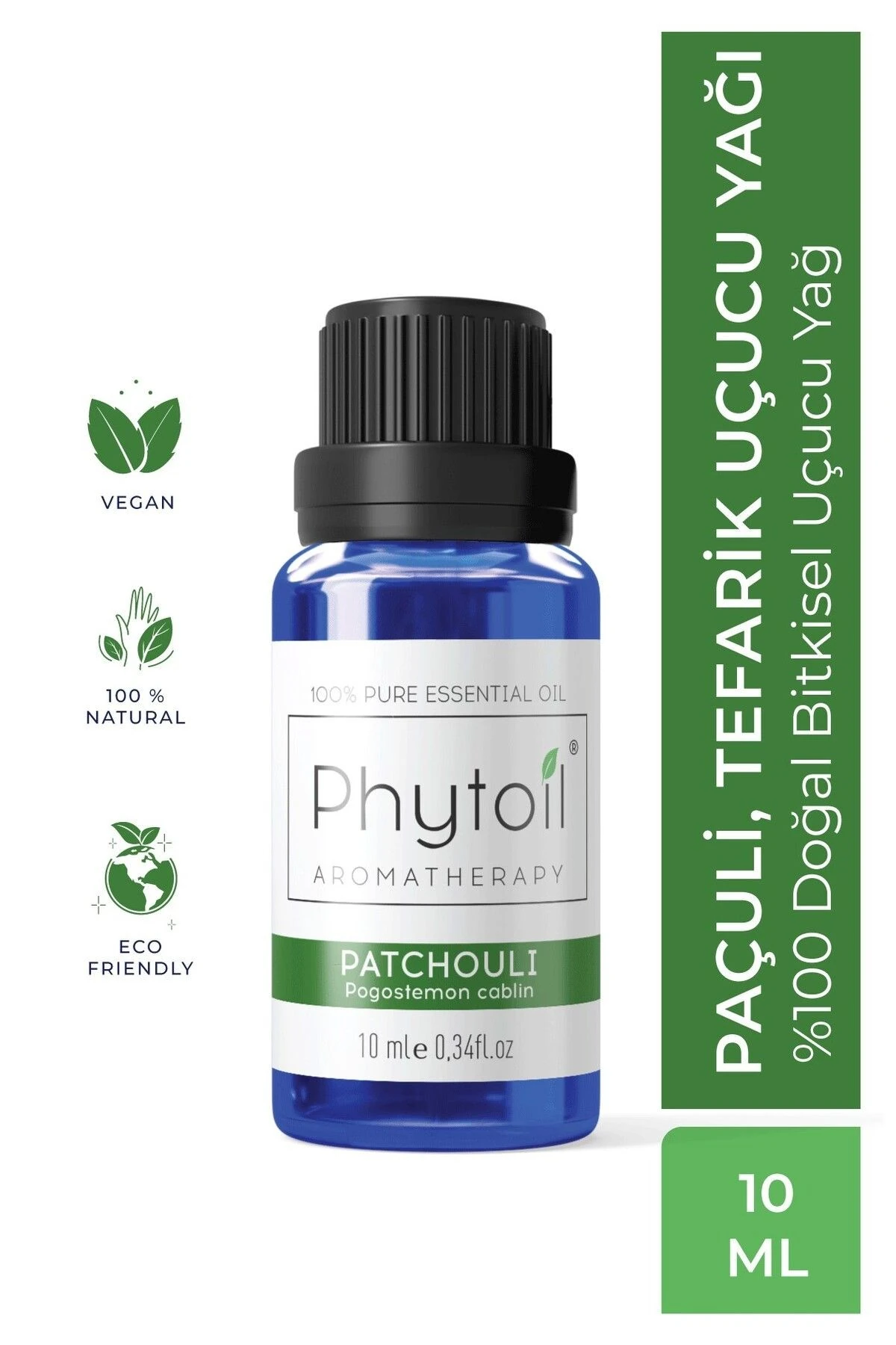 Organik Paçuli (Tefarik) Uçucu Yağı – Patchouli %100 Saf ve Doğal Bitkisel Uçucu Yağ 10 ml
