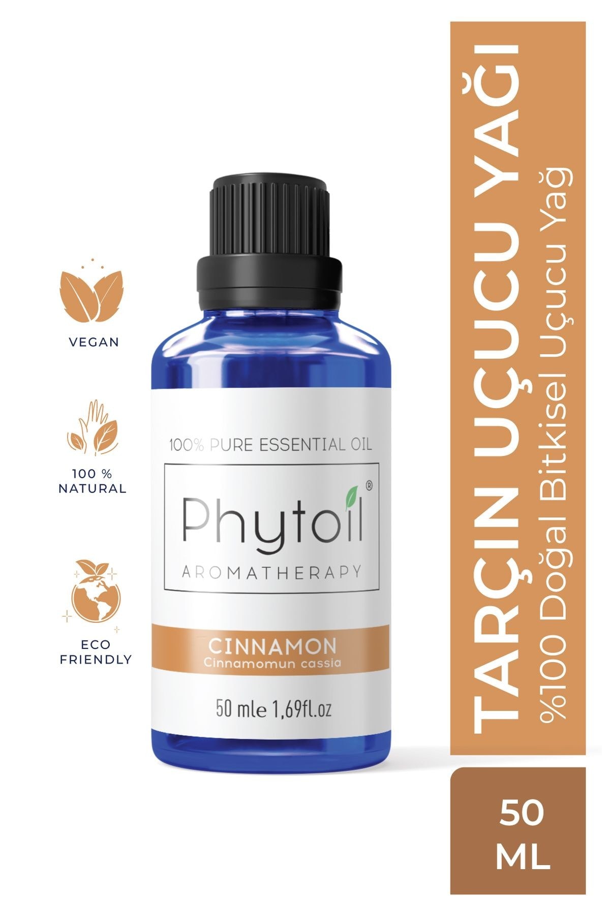 Organik Tarçın Uçucu Yağı- Cinnamon Bark 50 ml