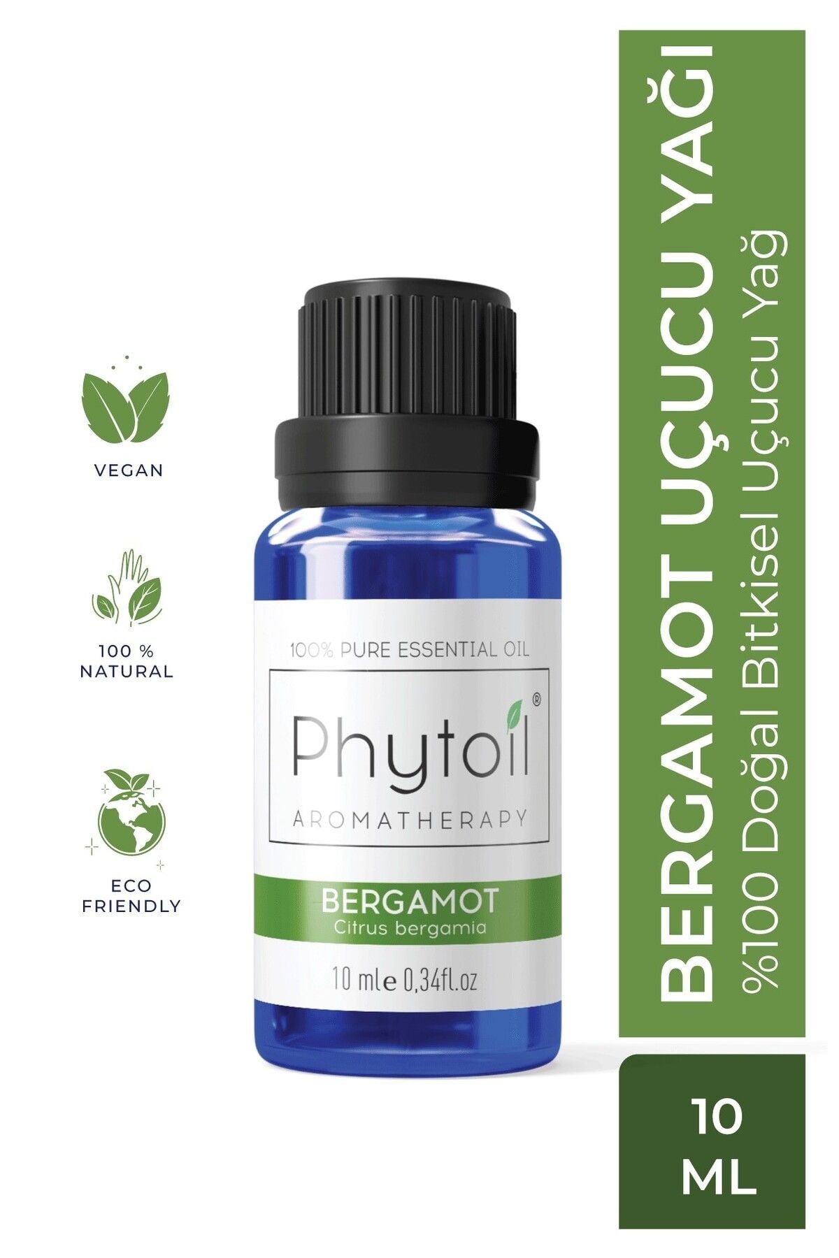 Bergamot Uçucu Yağı (Citrus Bergamia) %100 Saf ve Doğal Bitkisel Uçucu Yağ 10 ml