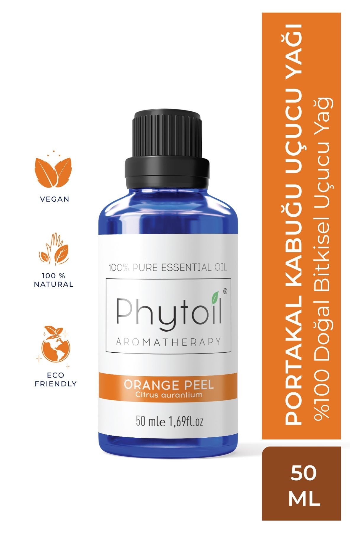 Organik Portakal Kabuğu Uçucu Yağı-orange Peel 50 ml