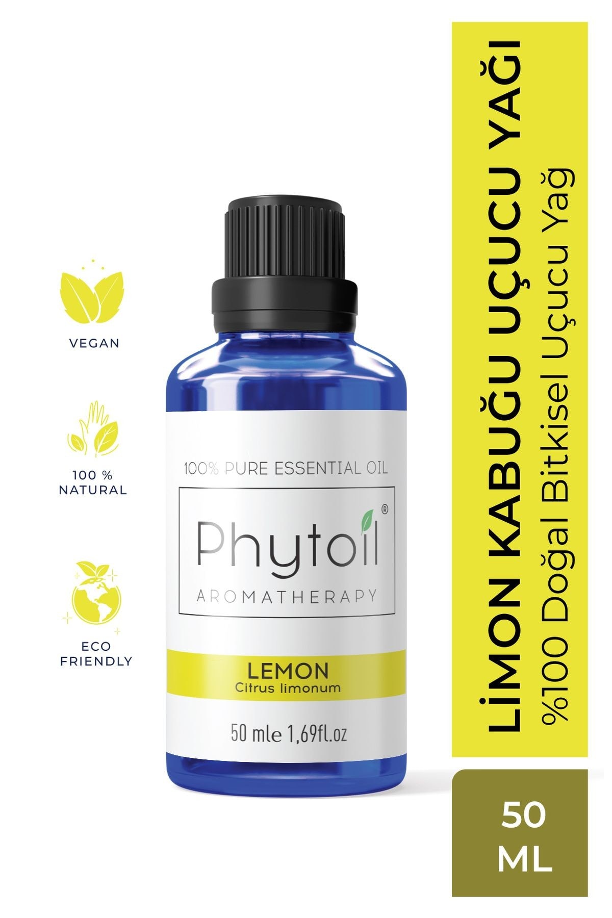Organik Limon Kabuğu Uçucu Yağı -lemon Peel 50 ml