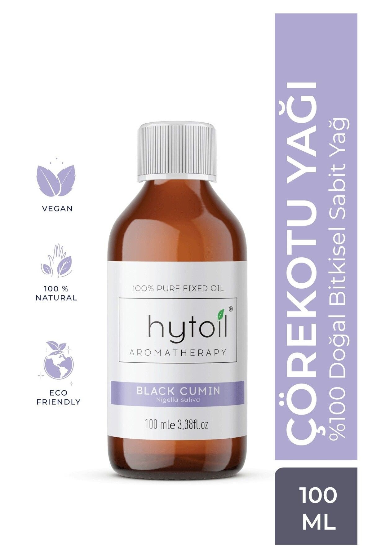 Organik Çörekotu Yağı- Black Cumın 100 ml