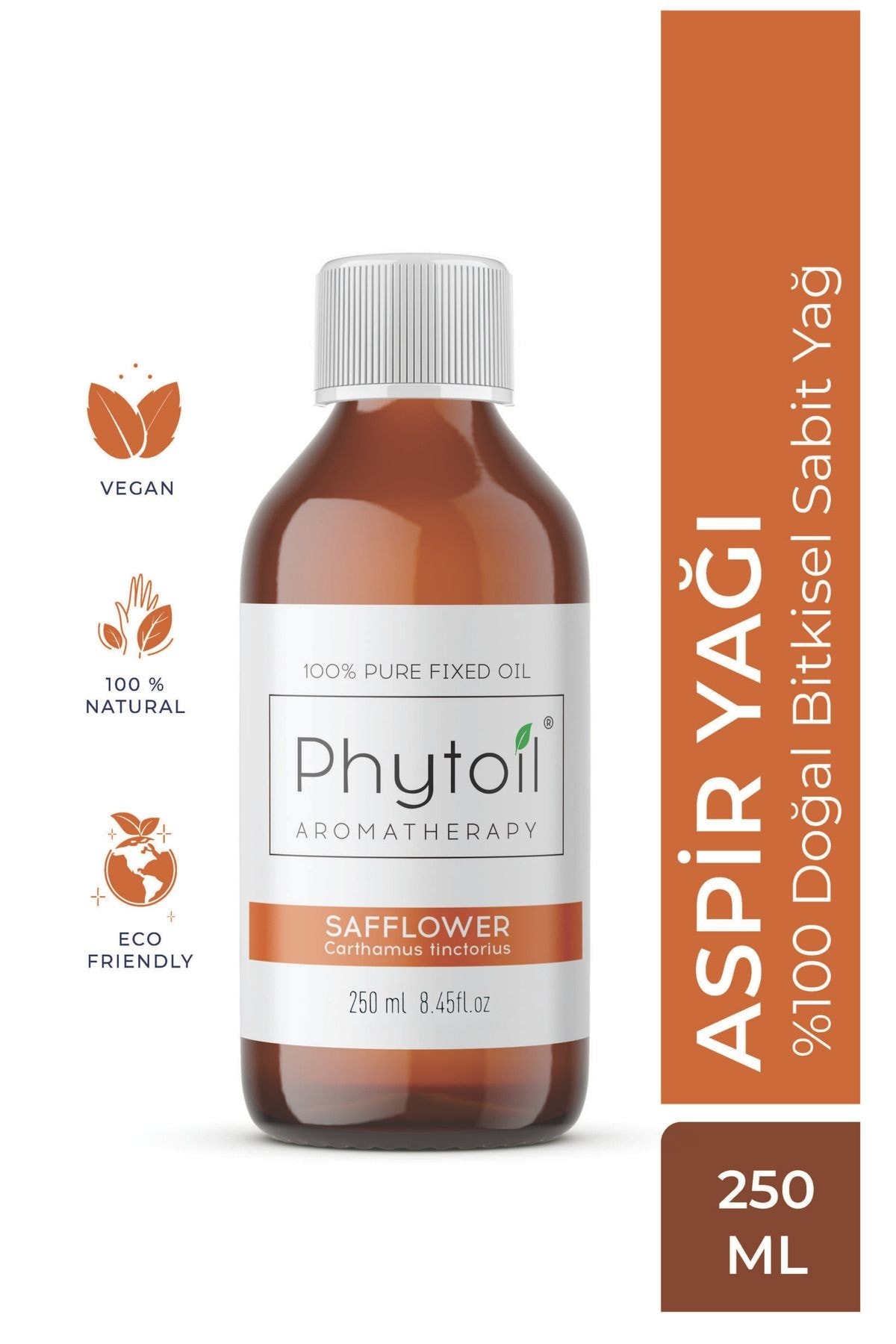 Organik Aspir Yağı - Safflower 250 Ml