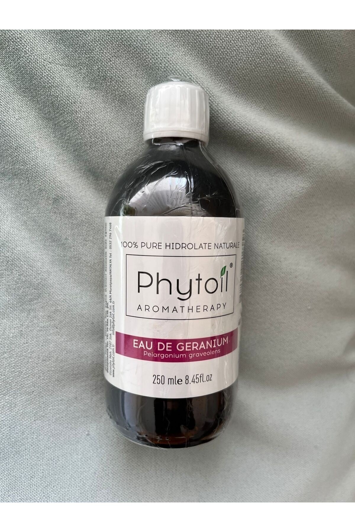 Organik Itır Suyu- Saç, Cilt Ve Vücut Bakım Bitki Suyu- Eau De Geranıum 250 ml