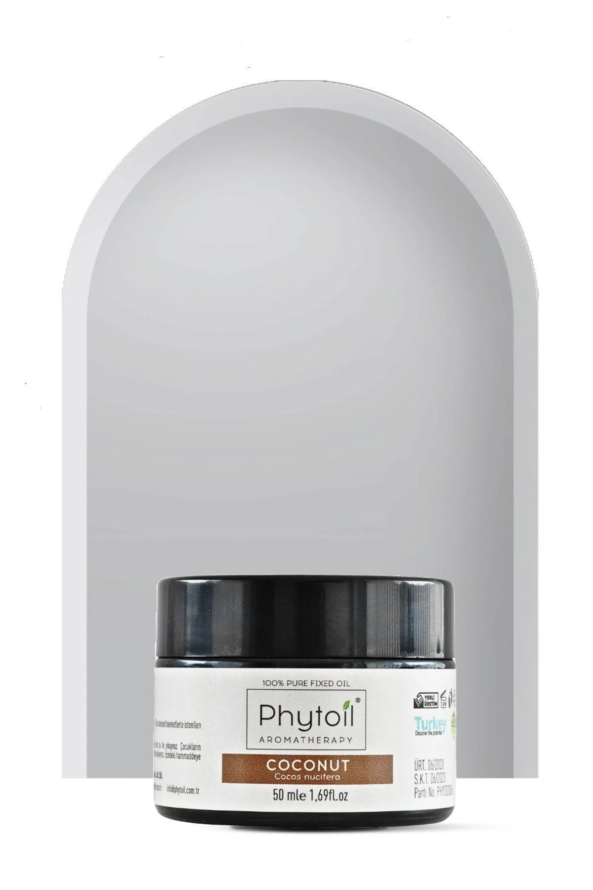 Organik Hindistan Cevizi Yağı – Coconut Oil %100 Doğal Bitkisel Sabit Yağ 50 ml