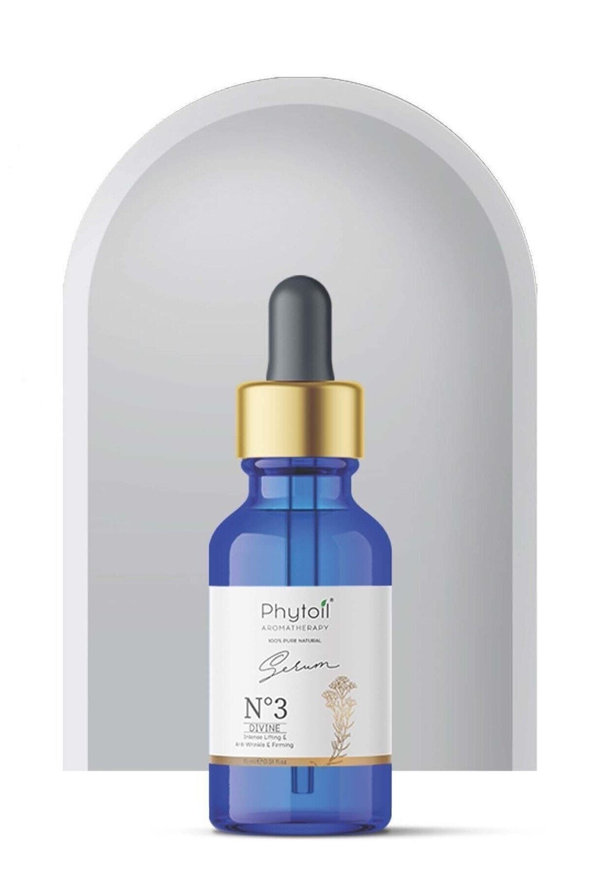 Organik Botoks Etkili Yoğun Sıkılaştırıcı Kırışıklık Karşıtı Yüz Serumu No 3 Serum Divine 15 ml