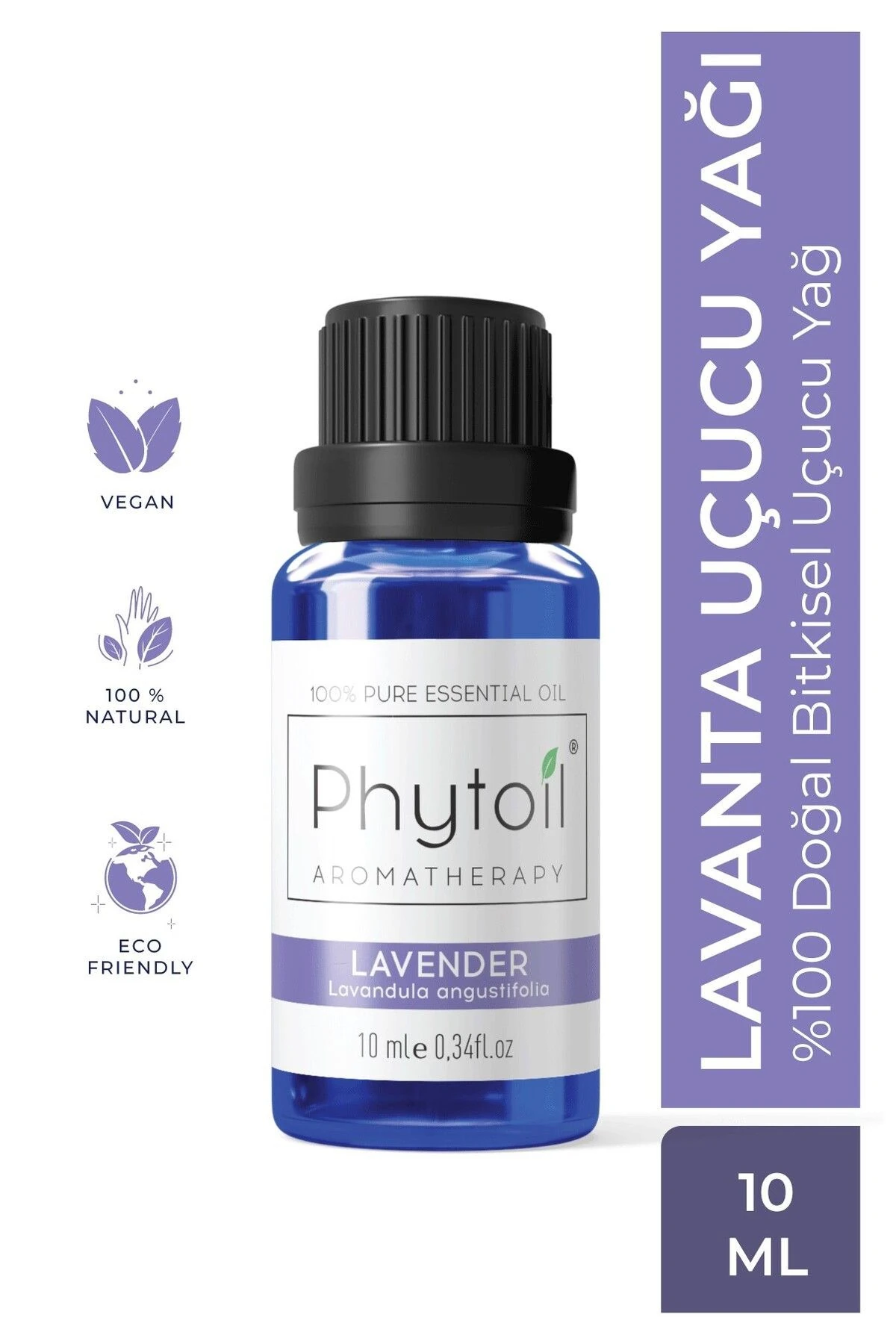 Organik Lavanta Uçucu Yağı – Lavender %100 Saf ve Doğal Bitkisel Uçucu Yağ 10 ml