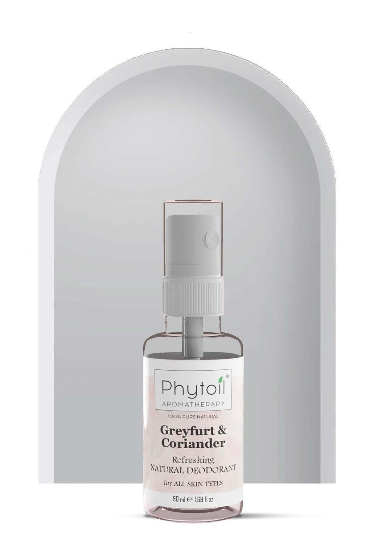 Organik Greyfurtlu Tüm Vücut Için Al Tuzu Içermeyen Ter Ve Koku Önleyici Alkolsüz Deosprey 50ml