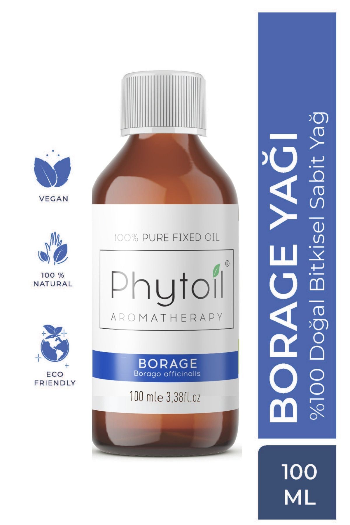 Organik Hodan Yağı - Borage (Hodan) 100 Ml