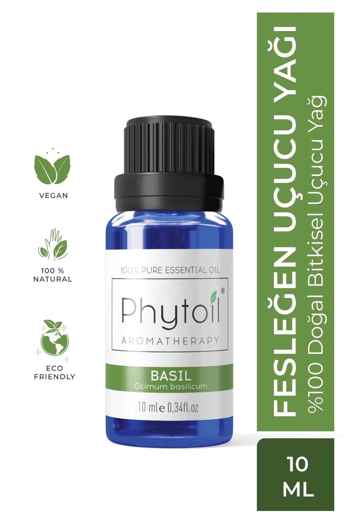 Fesleğen Uçucu Yağı (Basil – Ocimum Basilicum) %100 Saf ve Doğal Bitkisel Uçucu Yağ 10 ml