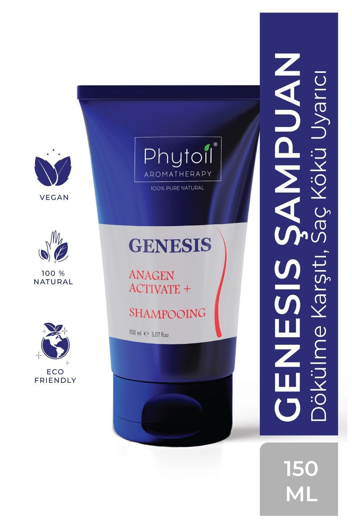 Organik Dökülme Karşıtı, Saç Kökü Uyarıcı Şampuan 150 Ml/ Genesis Anagen Activate Shampooing