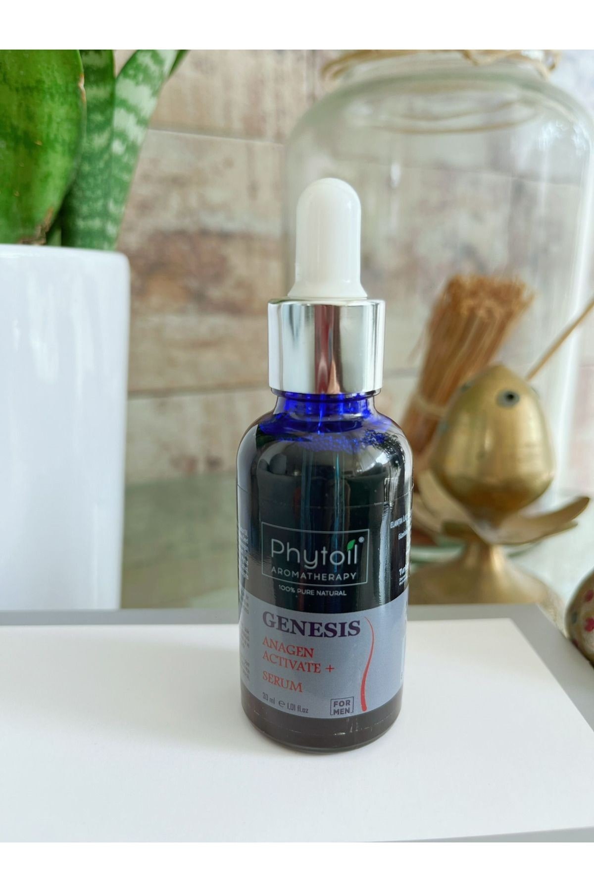 Organik Erkeklere Özel Dökülme Karşıtı Besleyici Saç Serumu 30 Ml/ Genesis Anagen Activate Serum-e