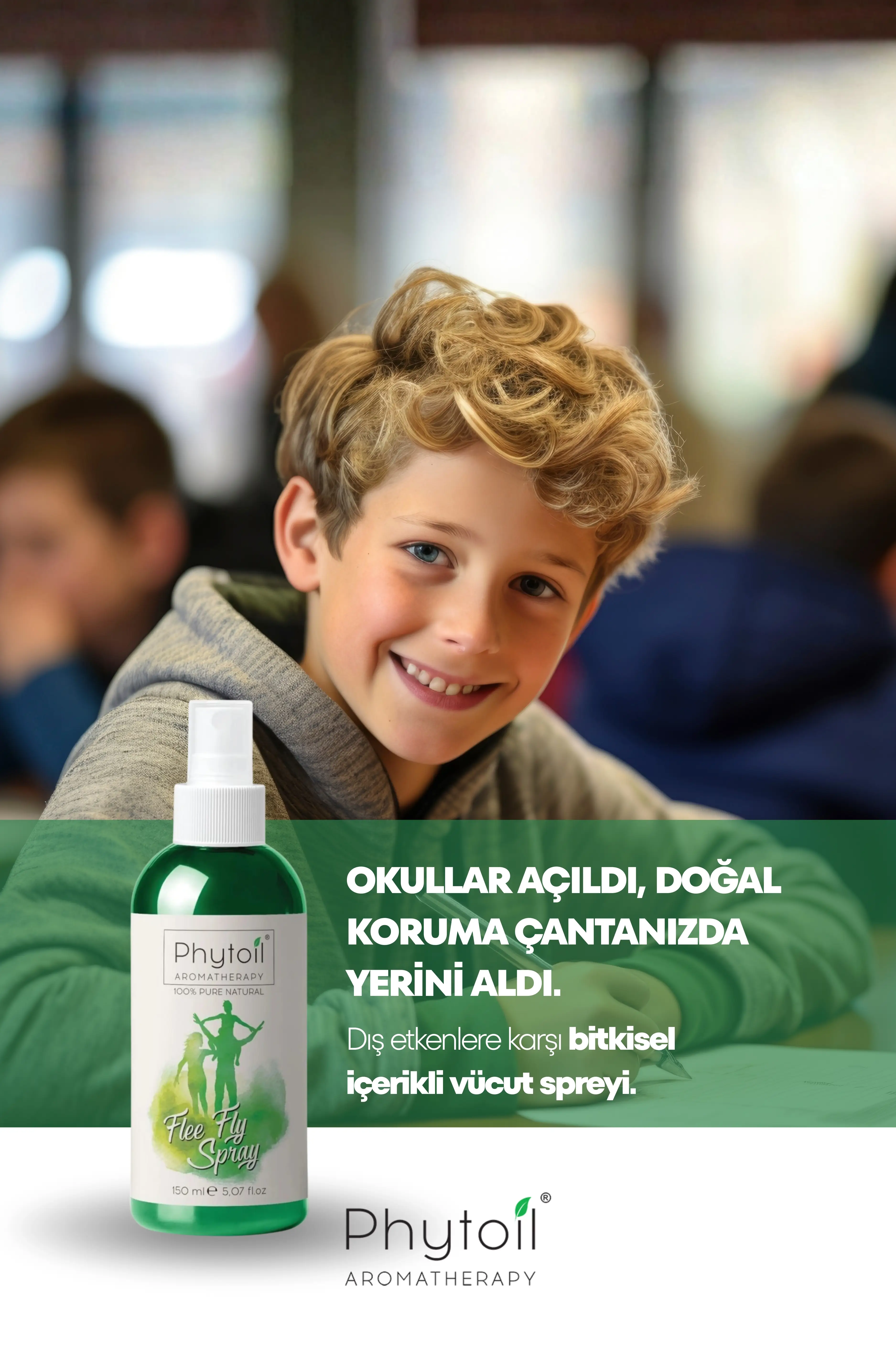 FLEE FLY – Bitkisel Vücut Spreyi - Nemlendirici, Ferahlatıcı Etki – 150 ml