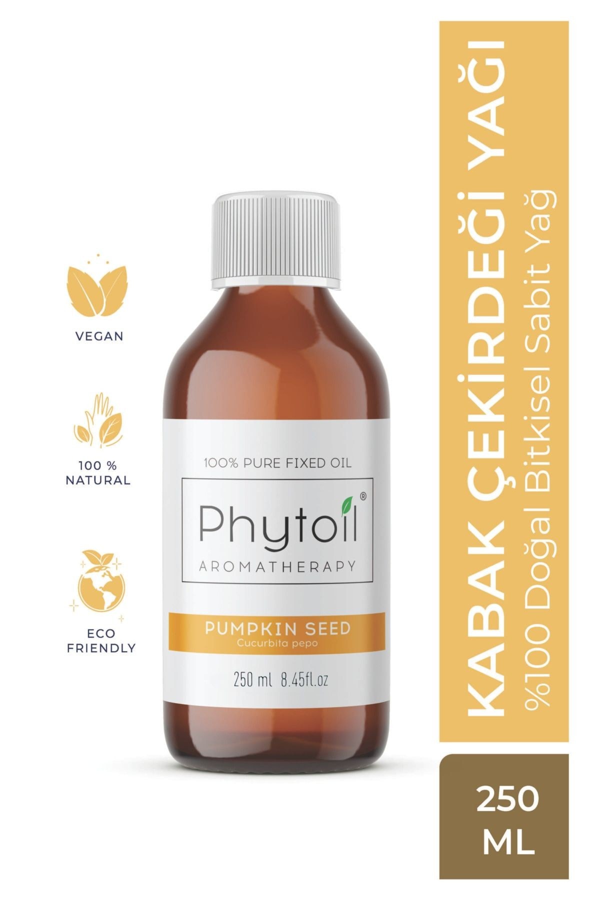 Organik Kabak Çekirdeği Yağı - Pumkin Seed 250 Ml