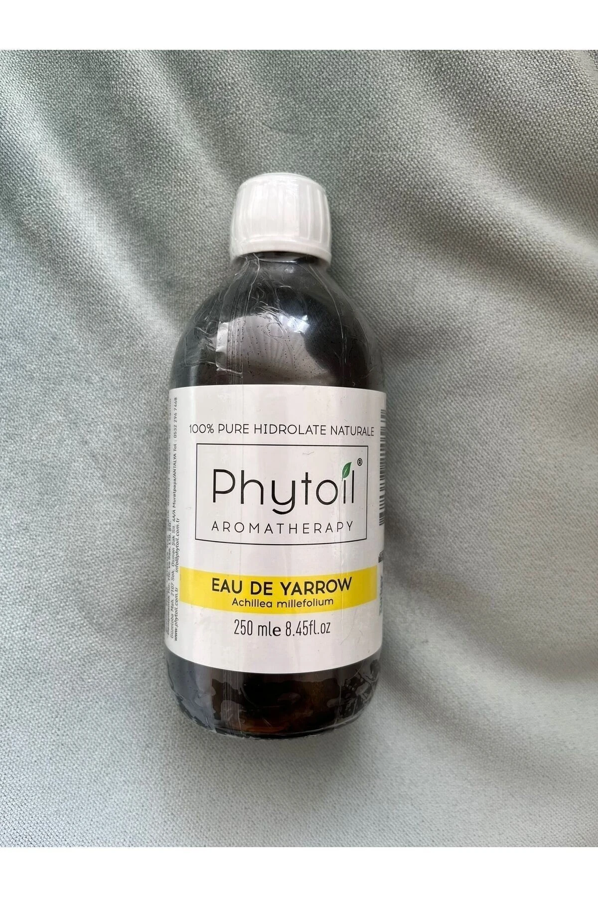 Organik Civanperçemi Suyu (Achillea millefolium) %100 Saf ve Doğal Bitkisel Hidrolat – 250 ml