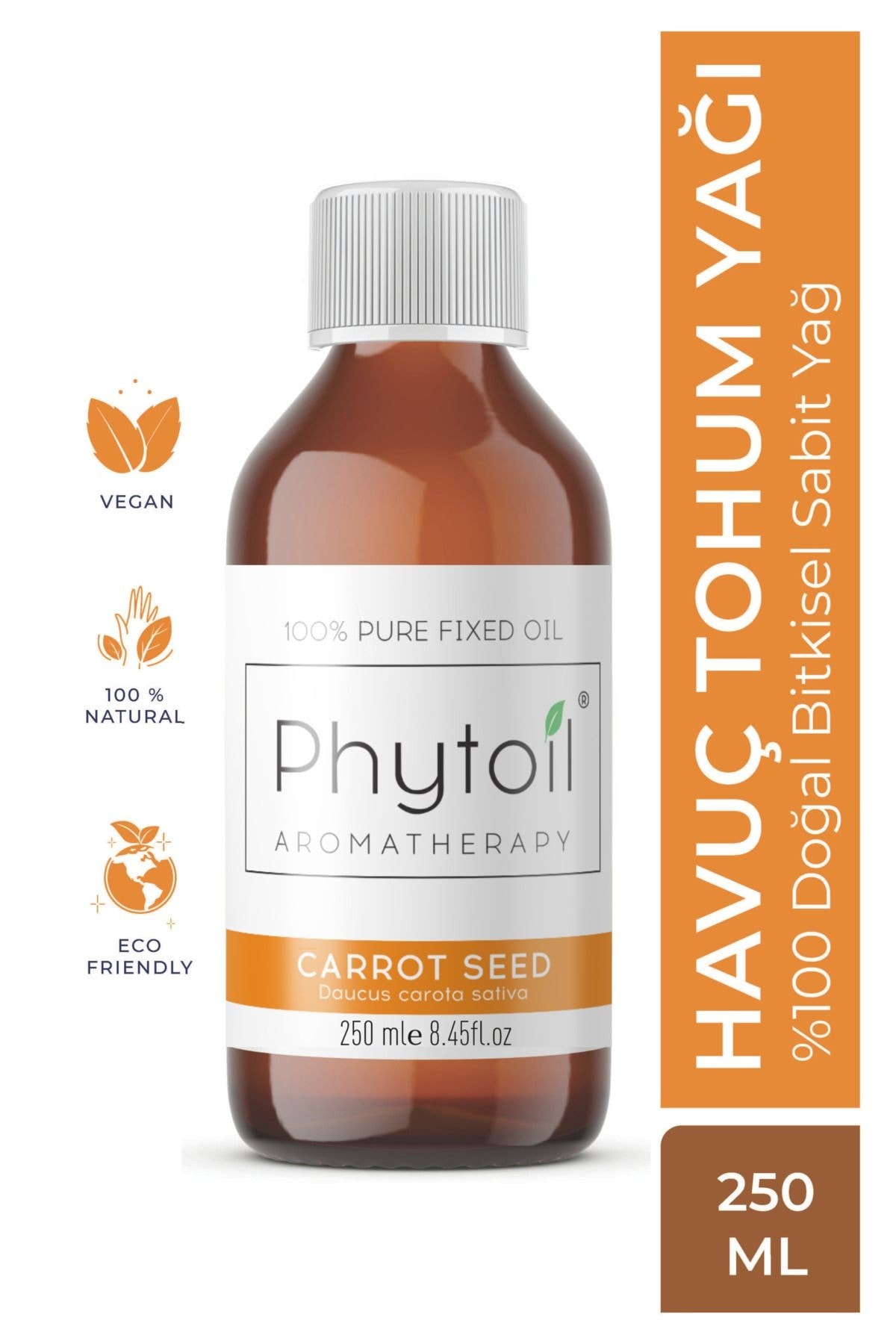 Organik Havuç Tohumu Yağı - Carrot Seed 250 Ml