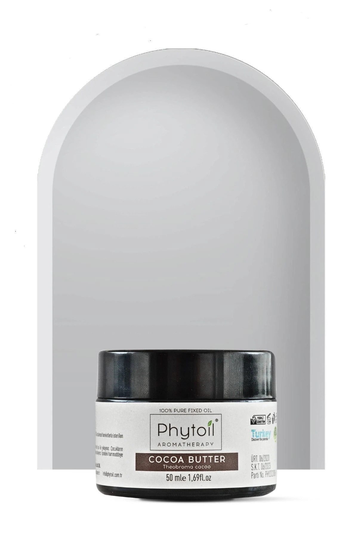 Organik Kakao Yağı – Cocoa Butter %100 Doğal Bitkisel Sabit Yağ 50 ml