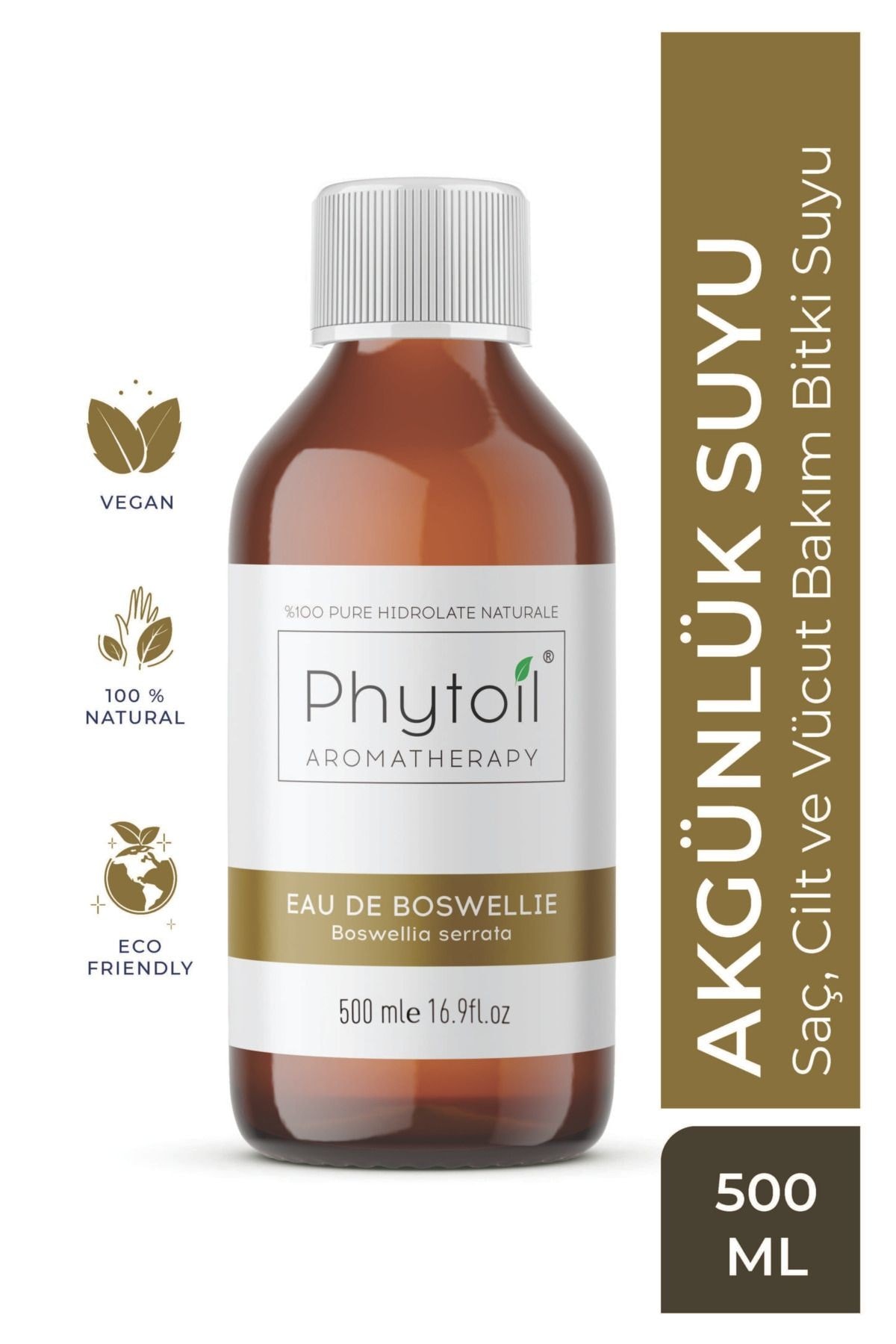 Akgünlük Suyu (Boswellia serrata) %100 Saf ve Doğal Bitkisel Hidrolat 500 ml