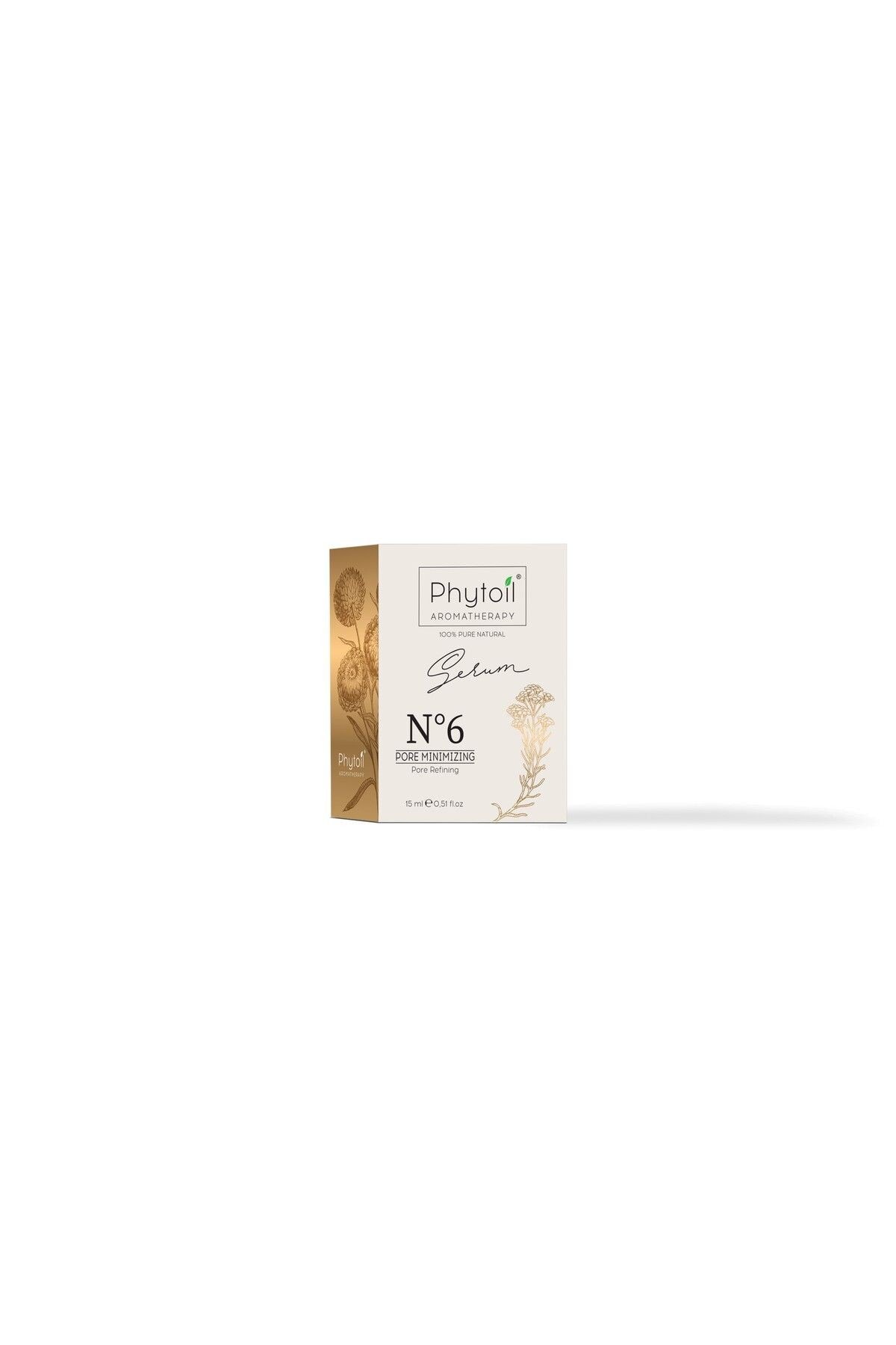 Organik Yağlı Ciltler Için Komedon Giderici Arındırıcı Yüz Serumu- No6 Serum Pore Minimizing 15 ml