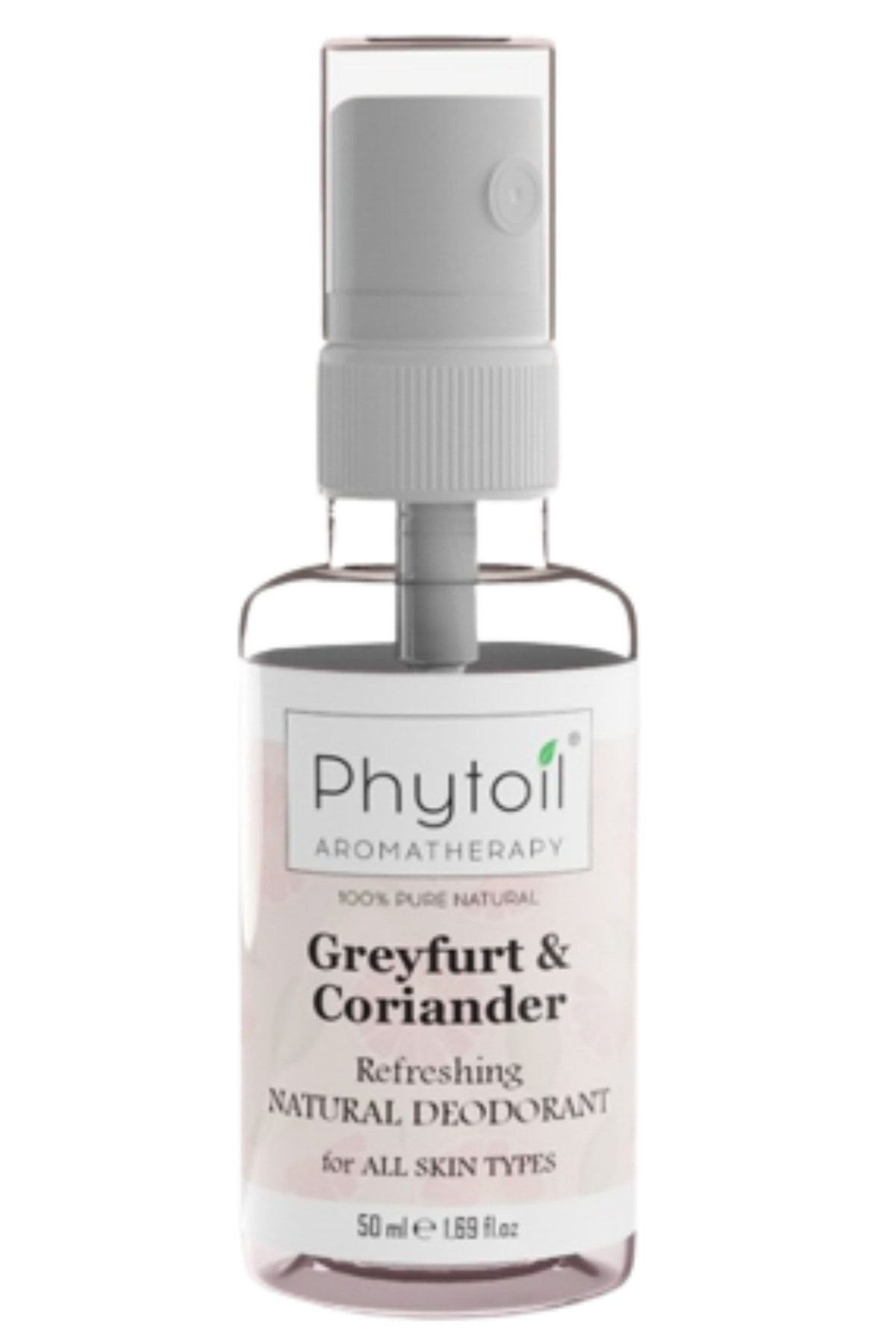 Organik Greyfurtlu Tüm Vücut Için Al Tuzu Içermeyen Ter Ve Koku Önleyici Alkolsüz Deosprey 50ml