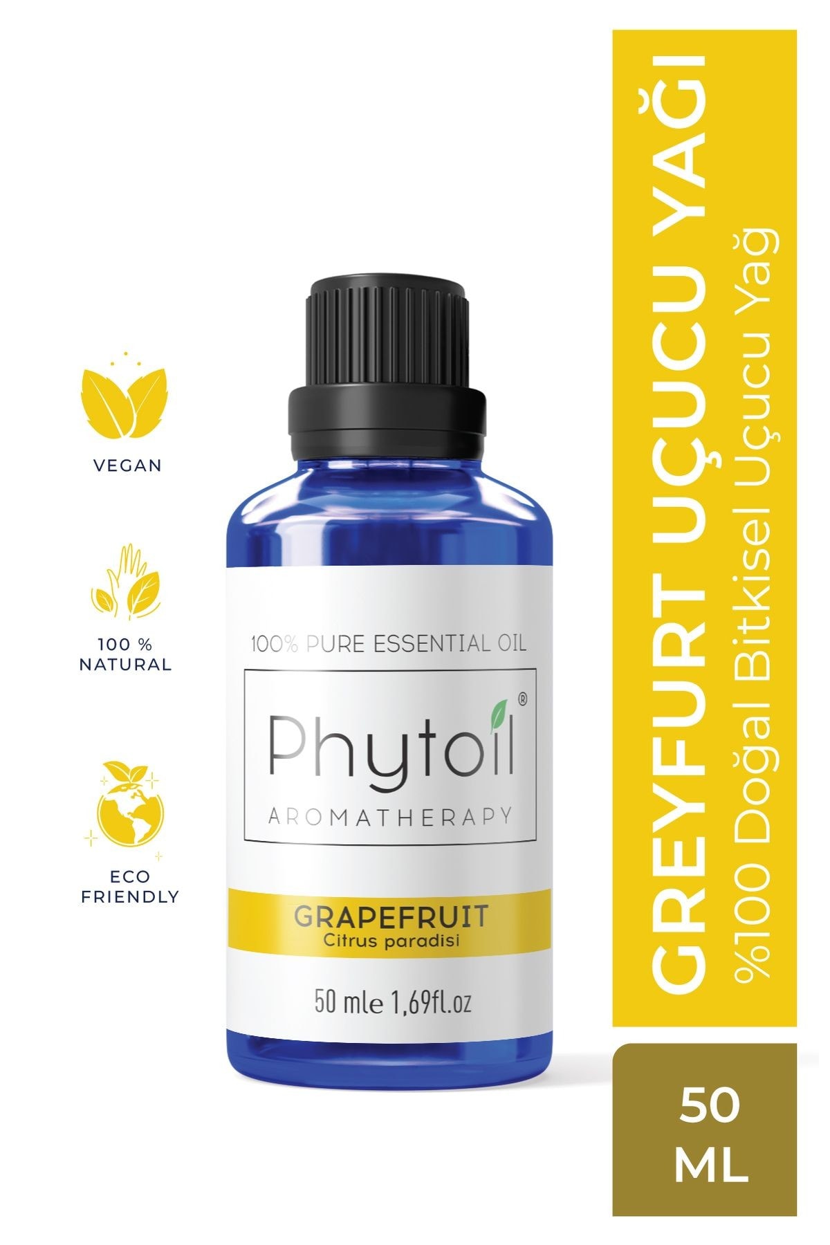 Organik Greyfurt Uçucu Yağı- Grapefruıt 50 ml