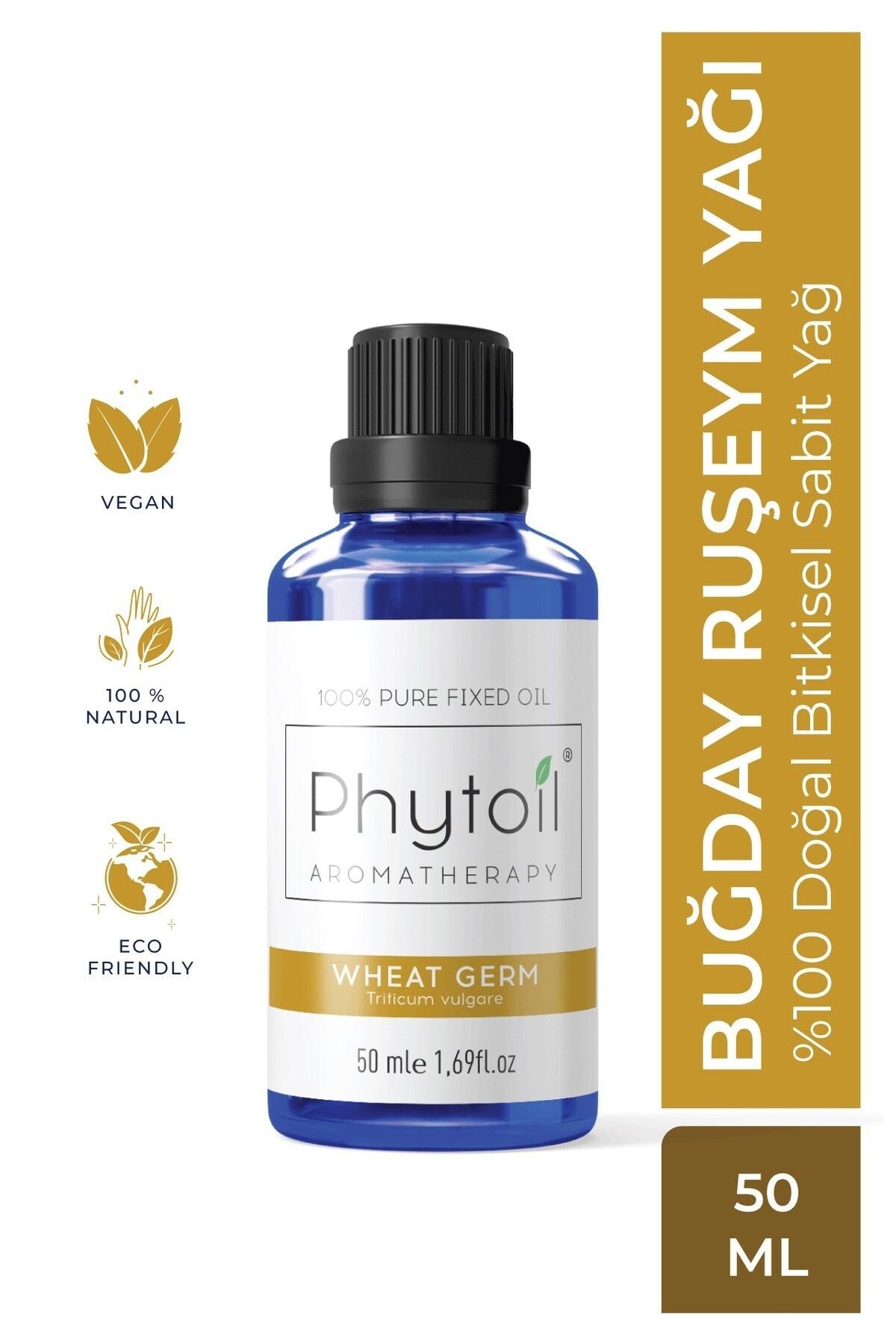 Organik Buğday Ruşeym Yağı- Wheatgerm 50 ml