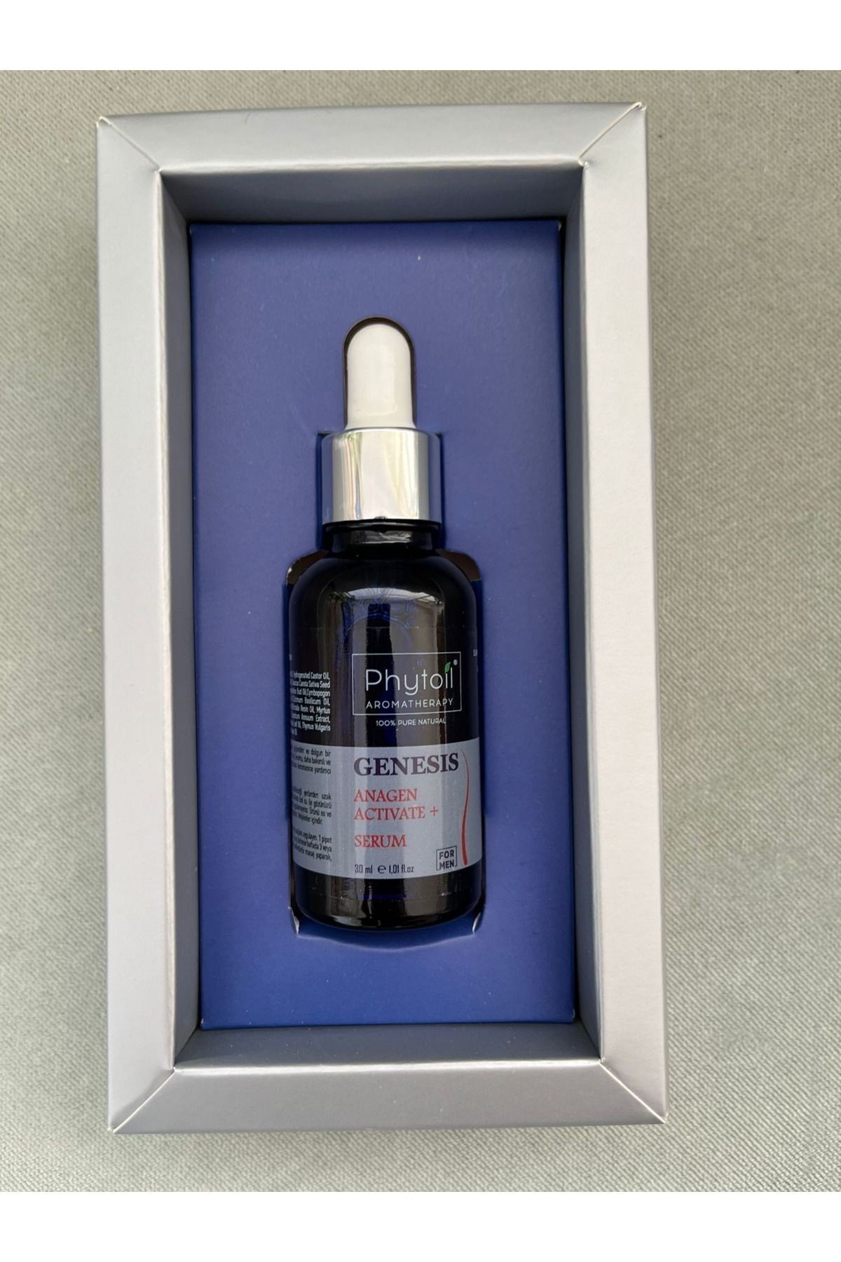 Organik Erkeklere Özel Dökülme Karşıtı ve Besleyici Saç Serumu – PHYTOİL Genesis Anagen Activate+ 30 ml