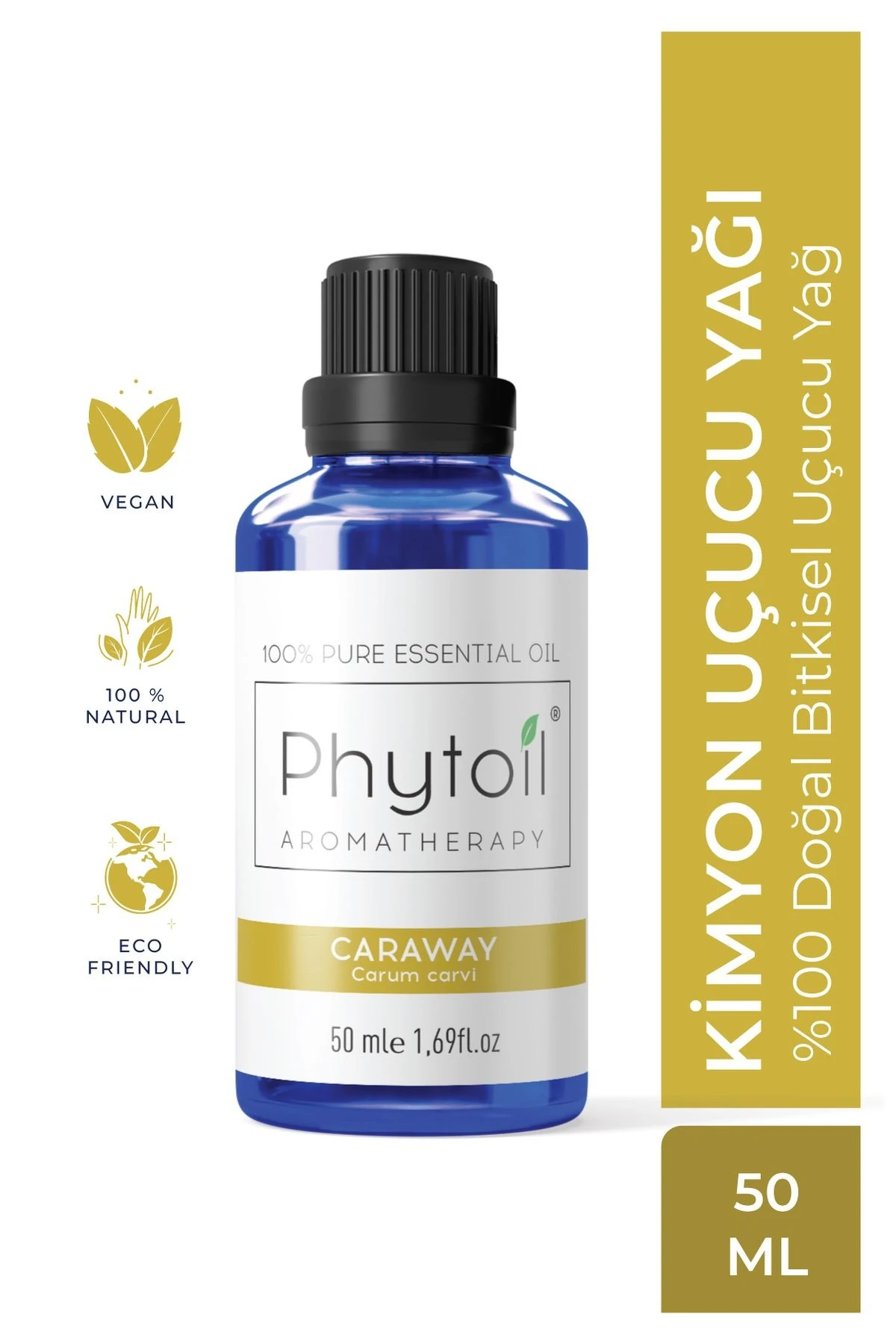Kimyon (Carum Carvi) Uçucu Yağı – Caraway %100 Saf ve Doğal Bitkisel Uçucu Yağ 50 ml