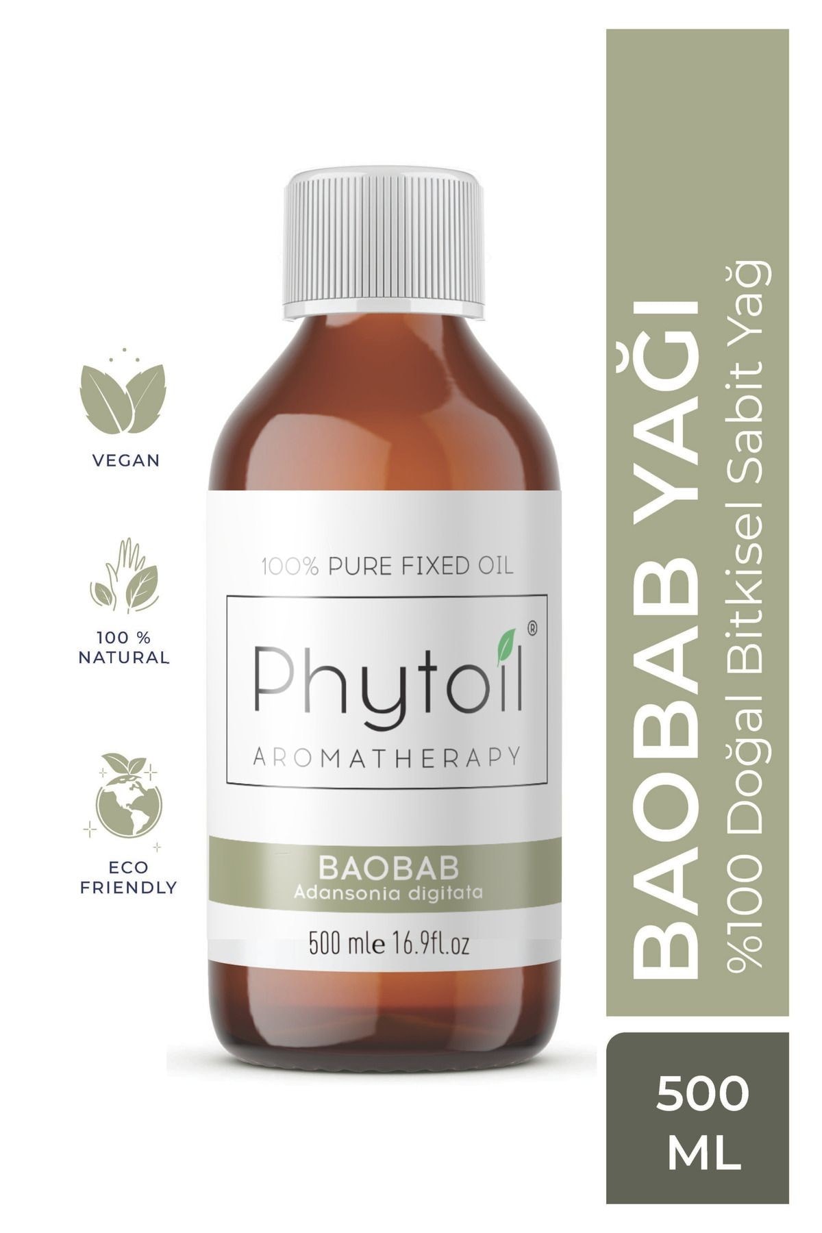 Organik Baobab Yağı - Baobab 500 Ml
