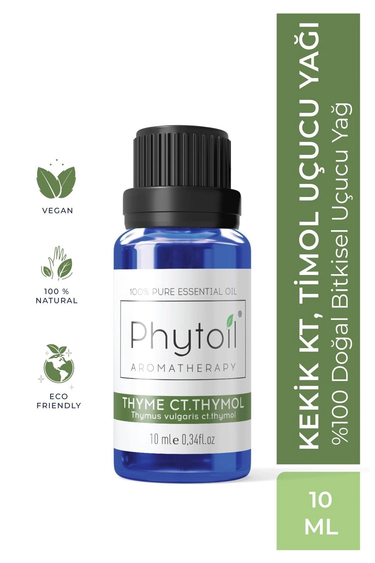 Organik Kekik KT Timol Uçucu Yağı – Thyme CT Thymol %100 Saf ve Doğal Bitkisel Uçucu Yağ 10 ml