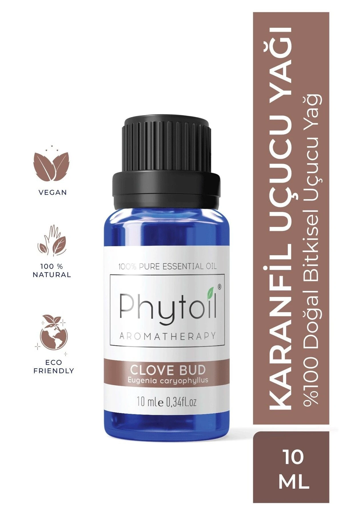 Karanfil Uçucu Yağı – Clove Bud %100 Saf ve Doğal Bitkisel Uçucu Yağ 10 ml