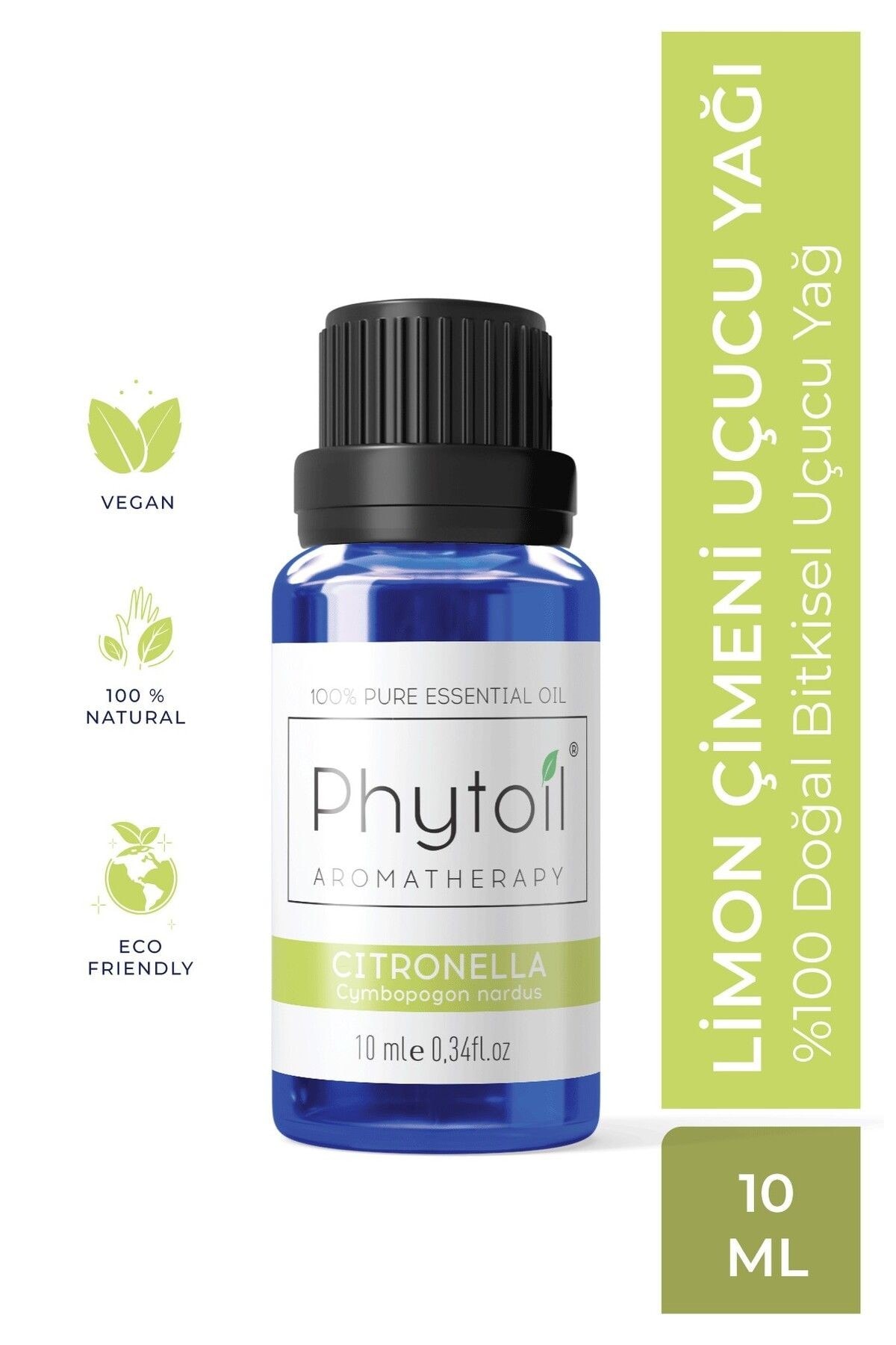 Organik Limon Çimeni Uçucu Yağı- Citronella 10 ml