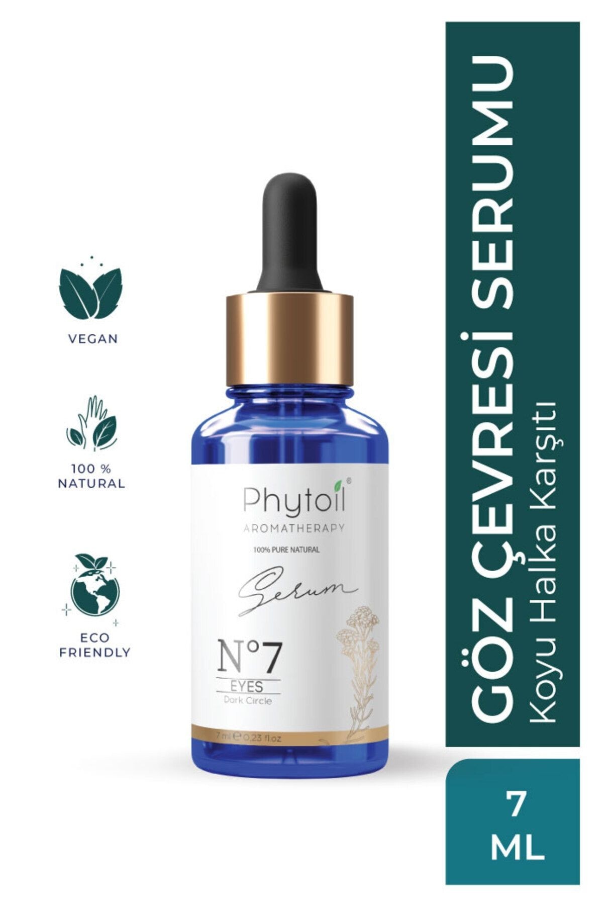 Organik Göz Çevresi Serumu – No7 Eyes Dark Circle 7 ml