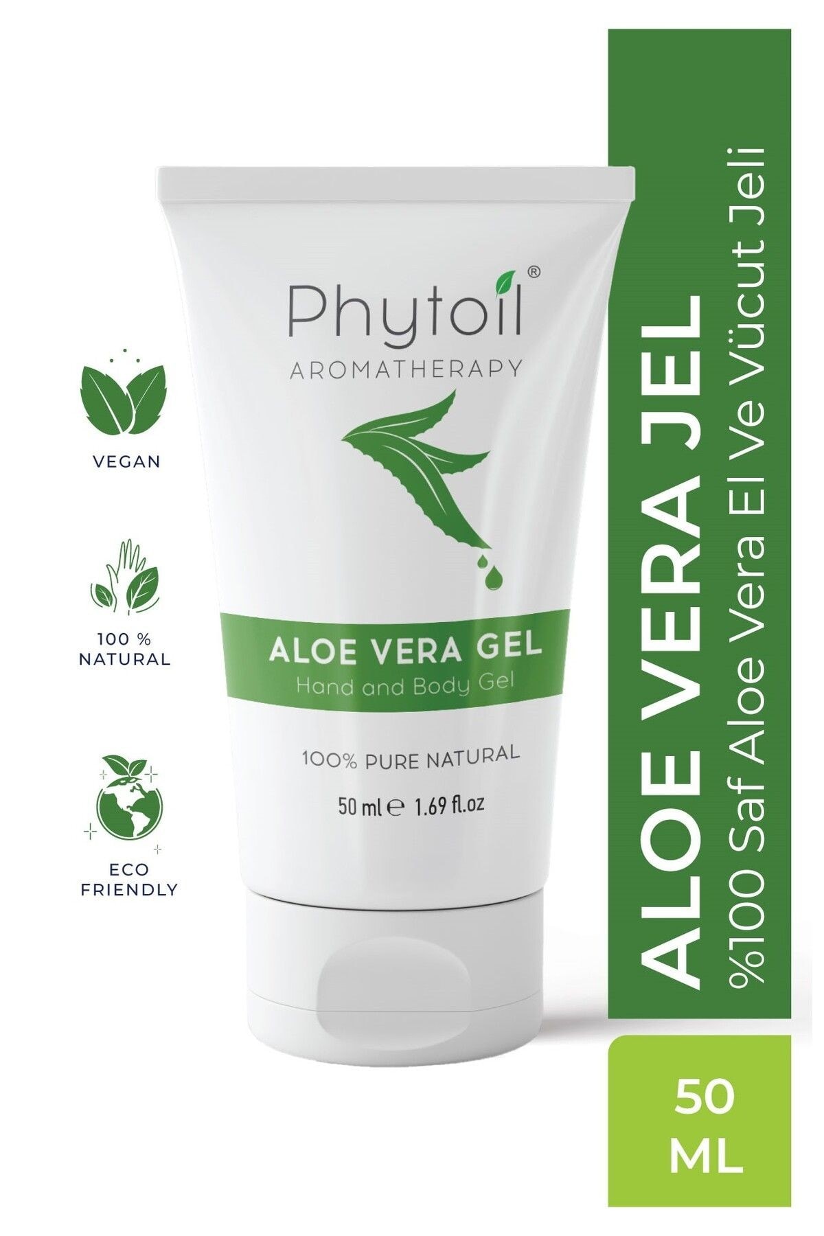 Organik Saf Aloe Vera Jel- Aloe Vera Gel 50 ml