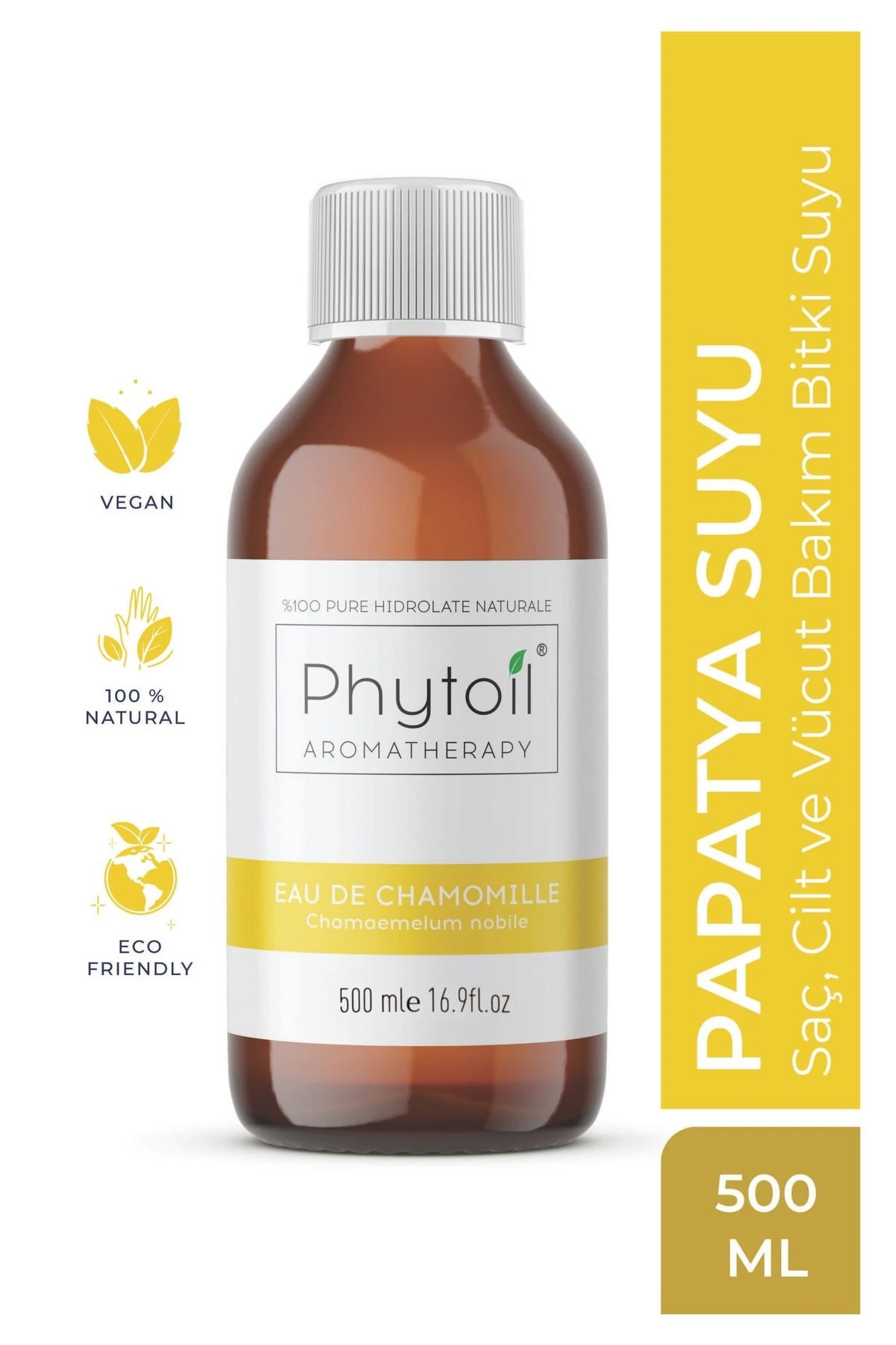 Papatya Suyu (Chamaemelum nobile) %100 Saf ve Doğal Bitkisel Hidrolat 500 ml