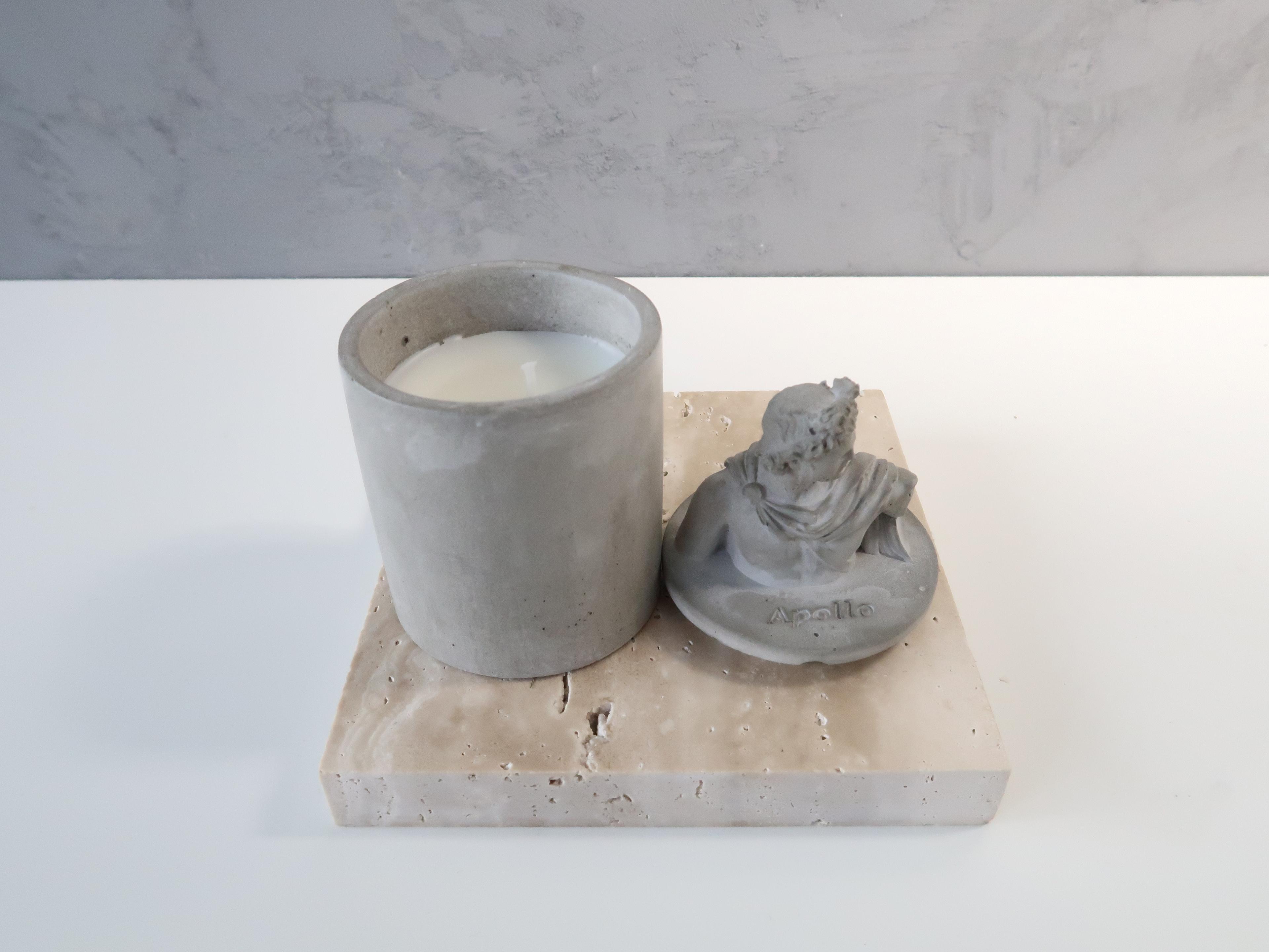 Apollo Sculpture Scented Candle 