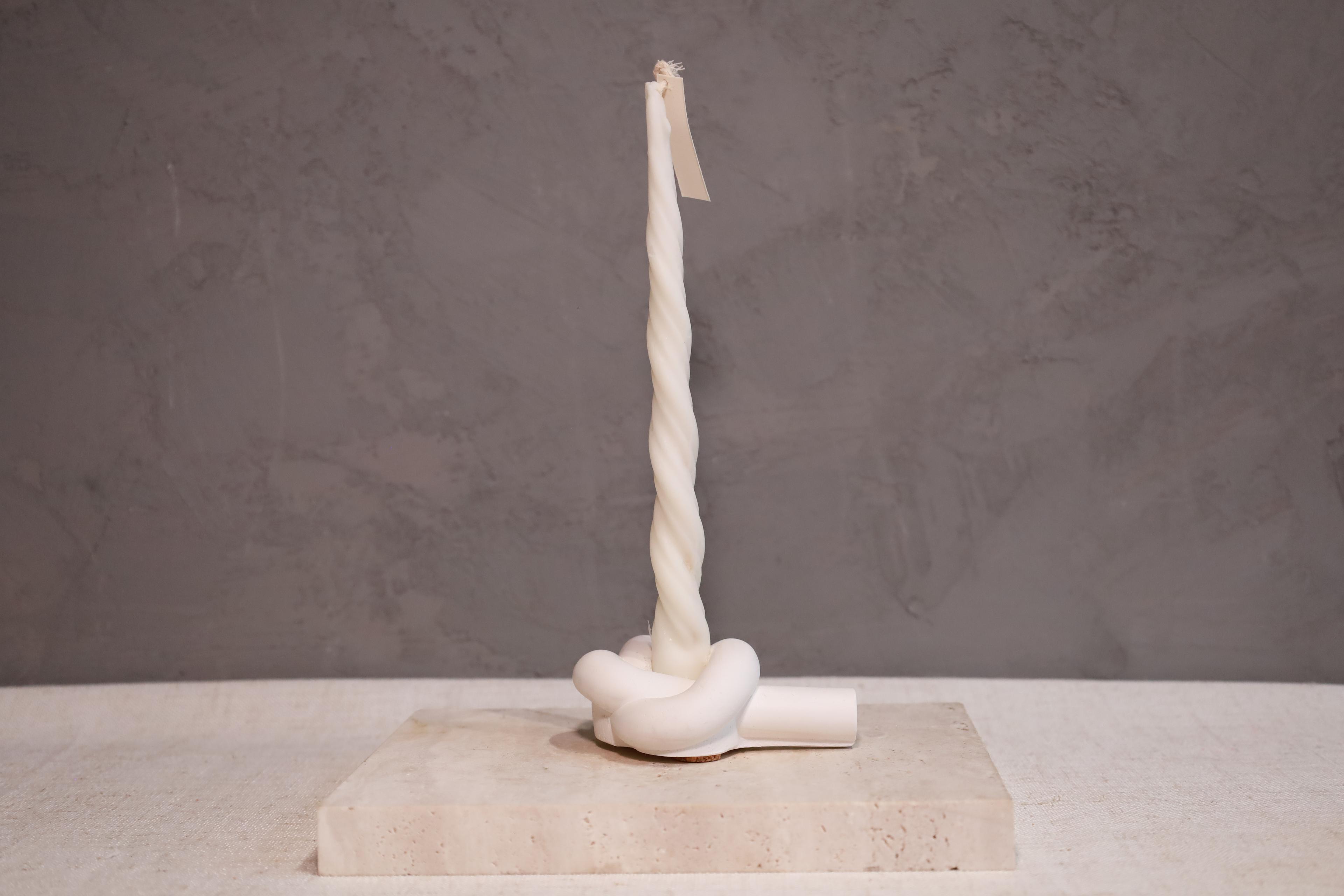 Şamdanlık Mum Spiral