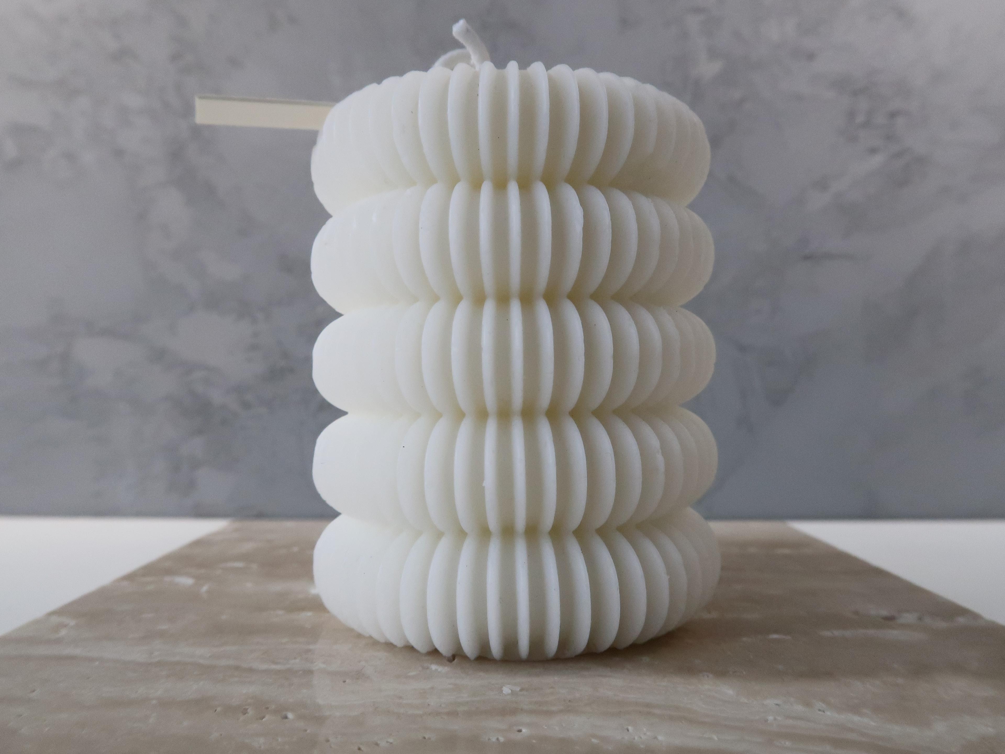 Ripples Pillar Candle 