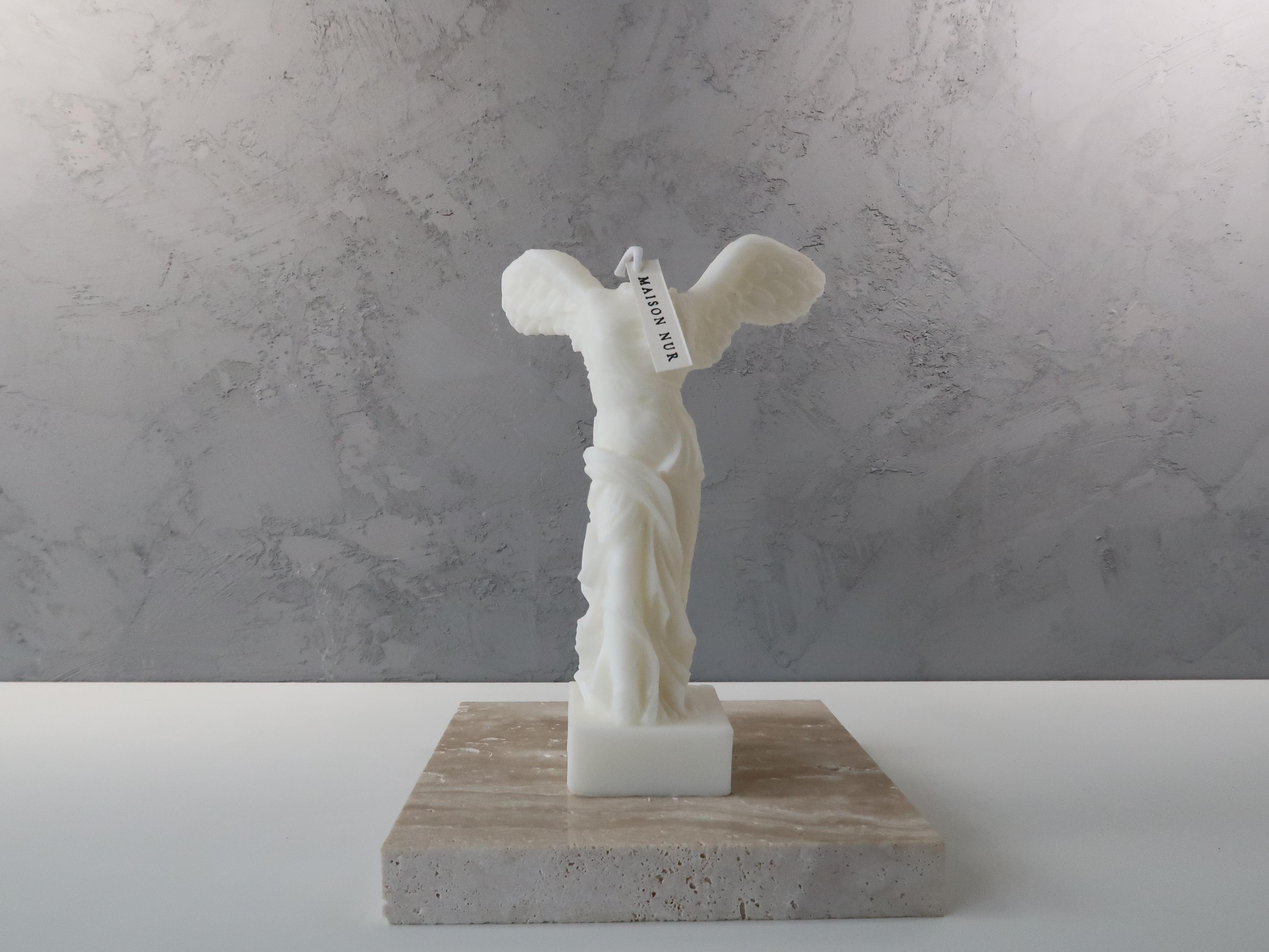 Nike of Samothrace Candle