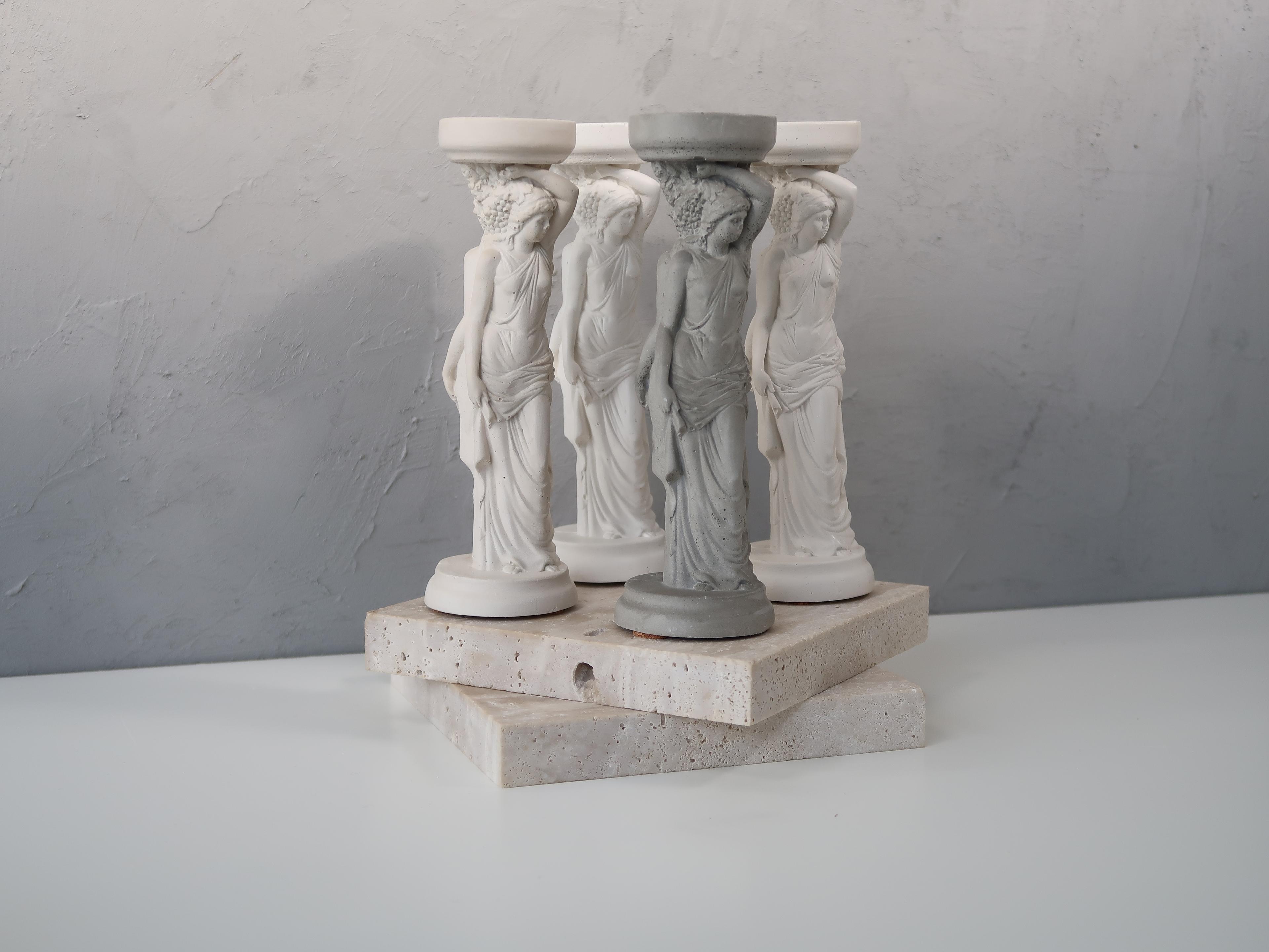 Greek Statue Candle Holder