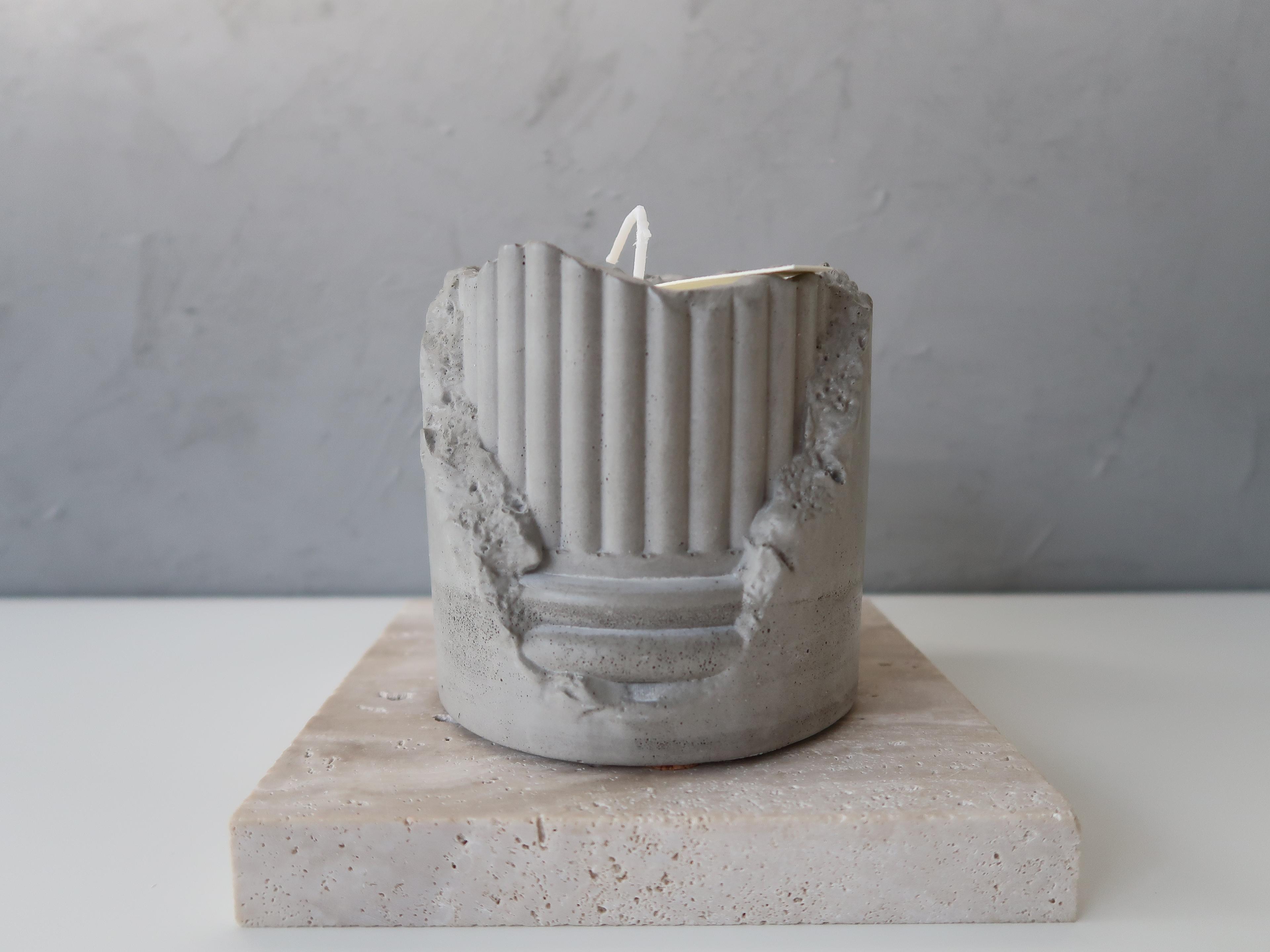 Roman Column Scented Candle 