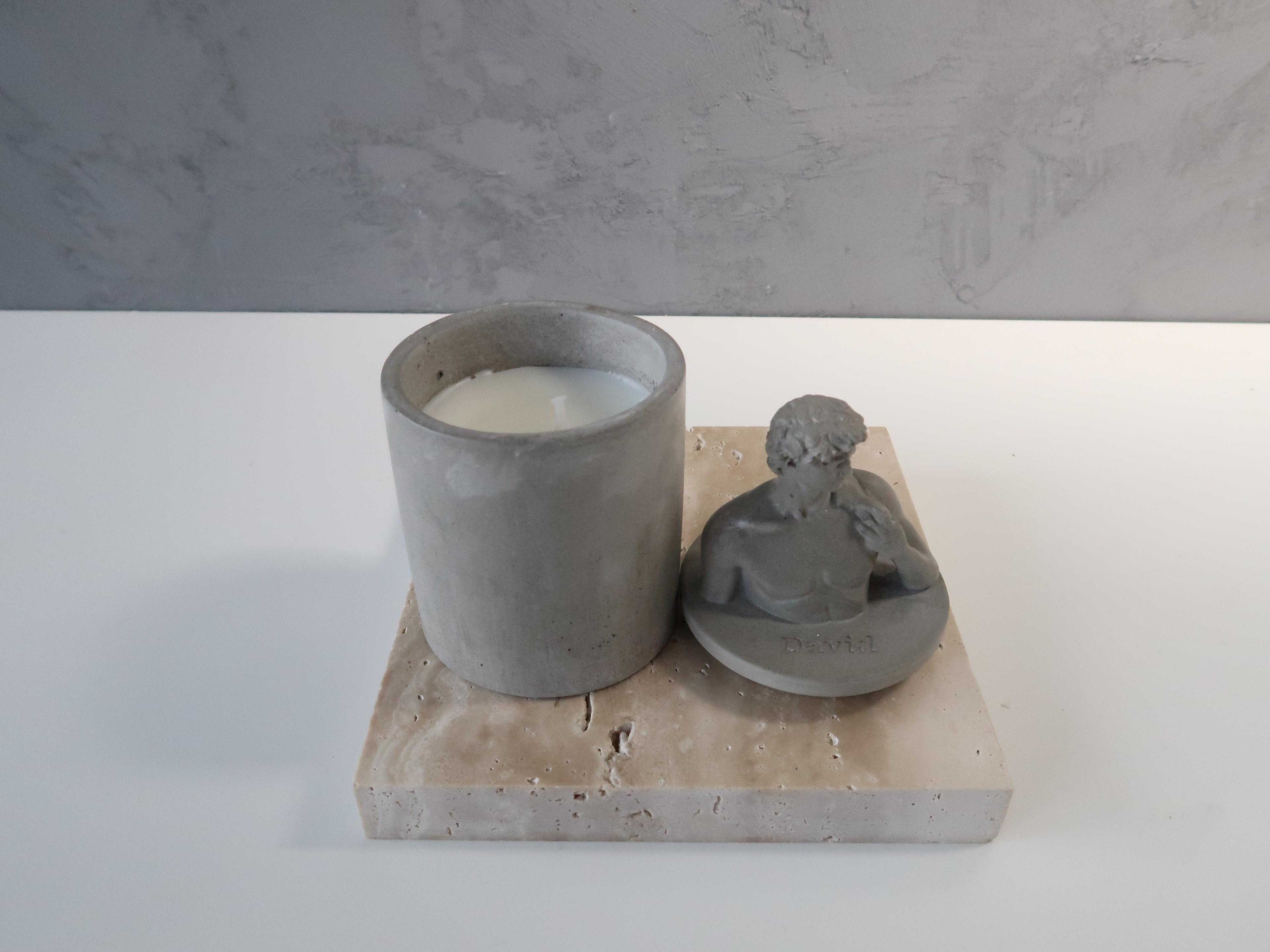 David Sculpture Scented Candle 