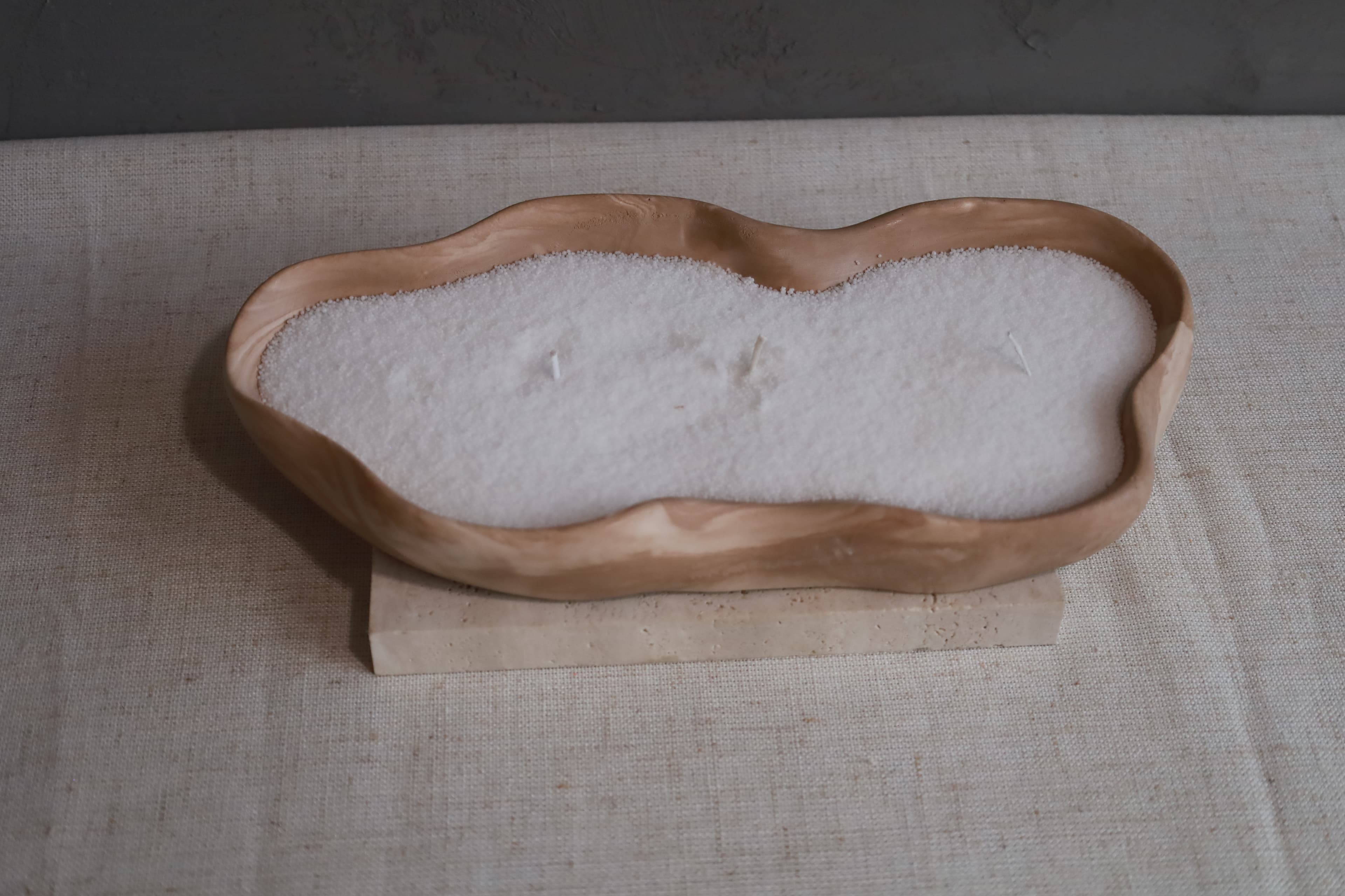 İthal Toz Mum Yüksek Kalite 250gram Kokulu & Kokusuz