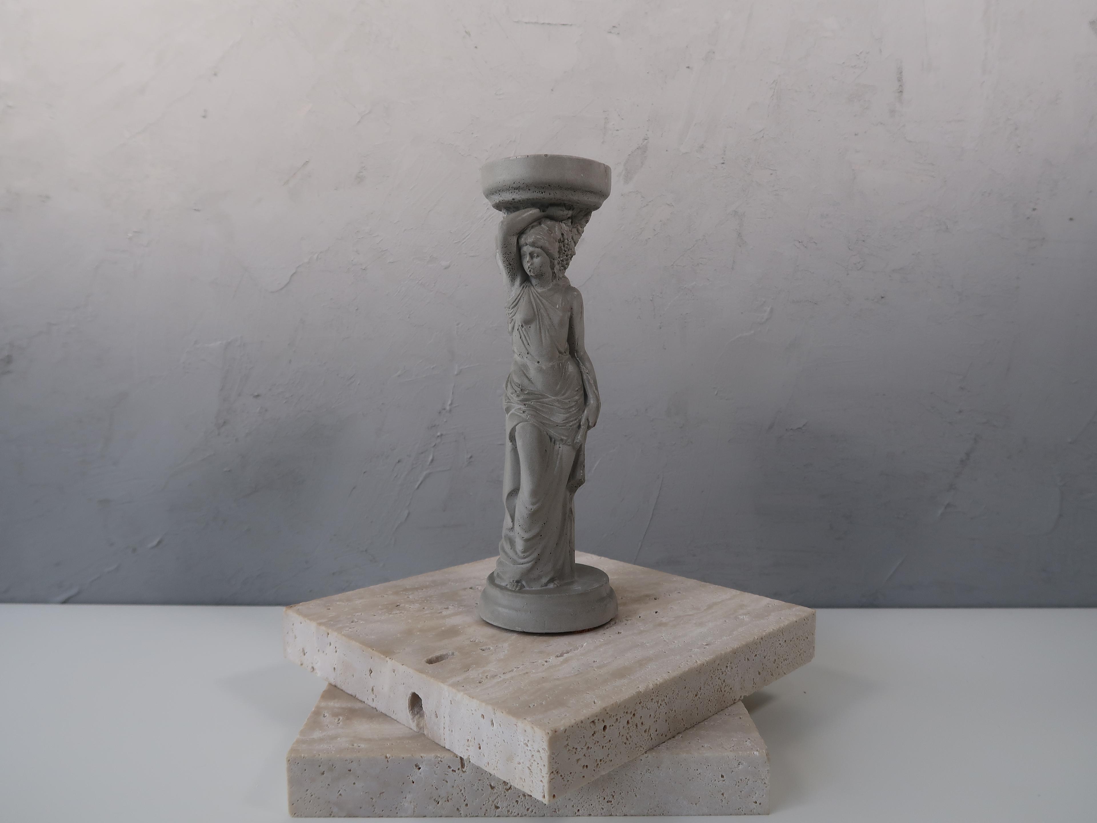 Greek Statue Candle Holder