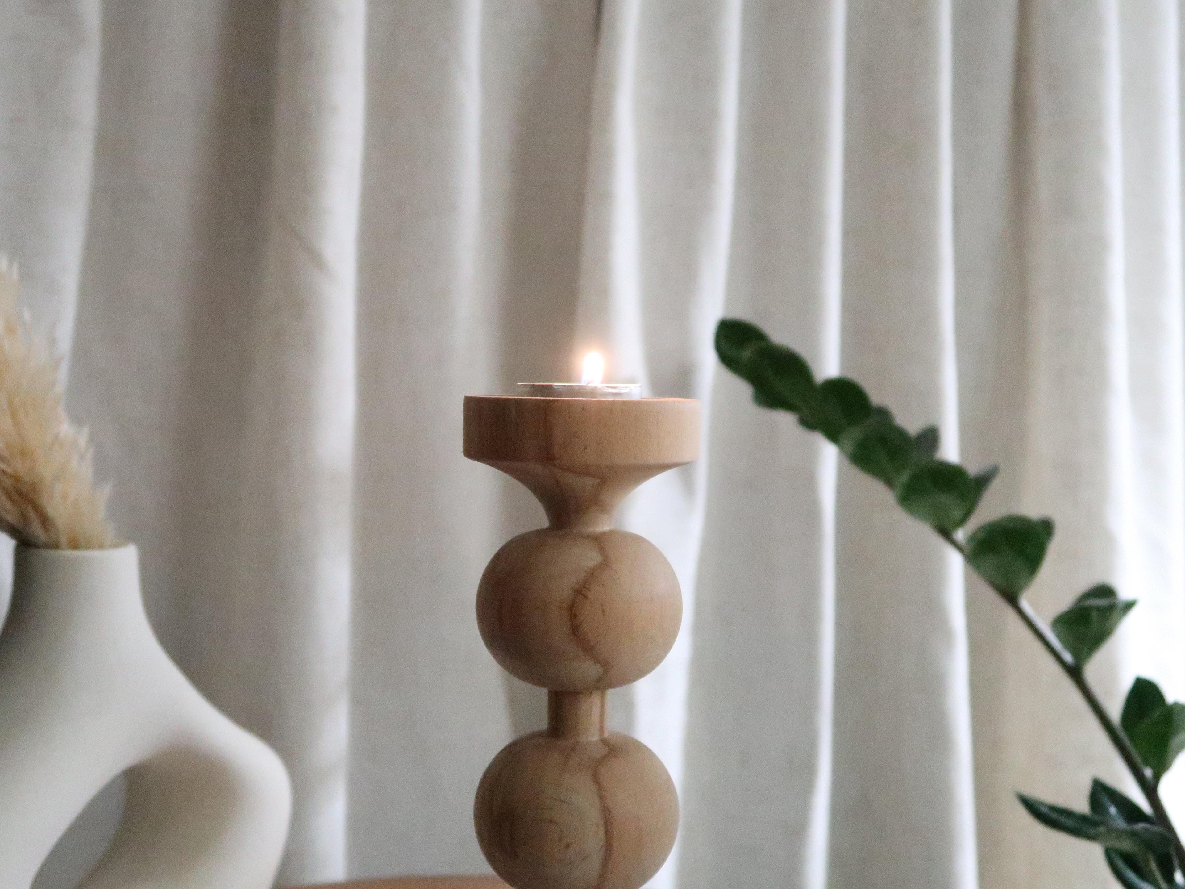 Bead Candle Holder