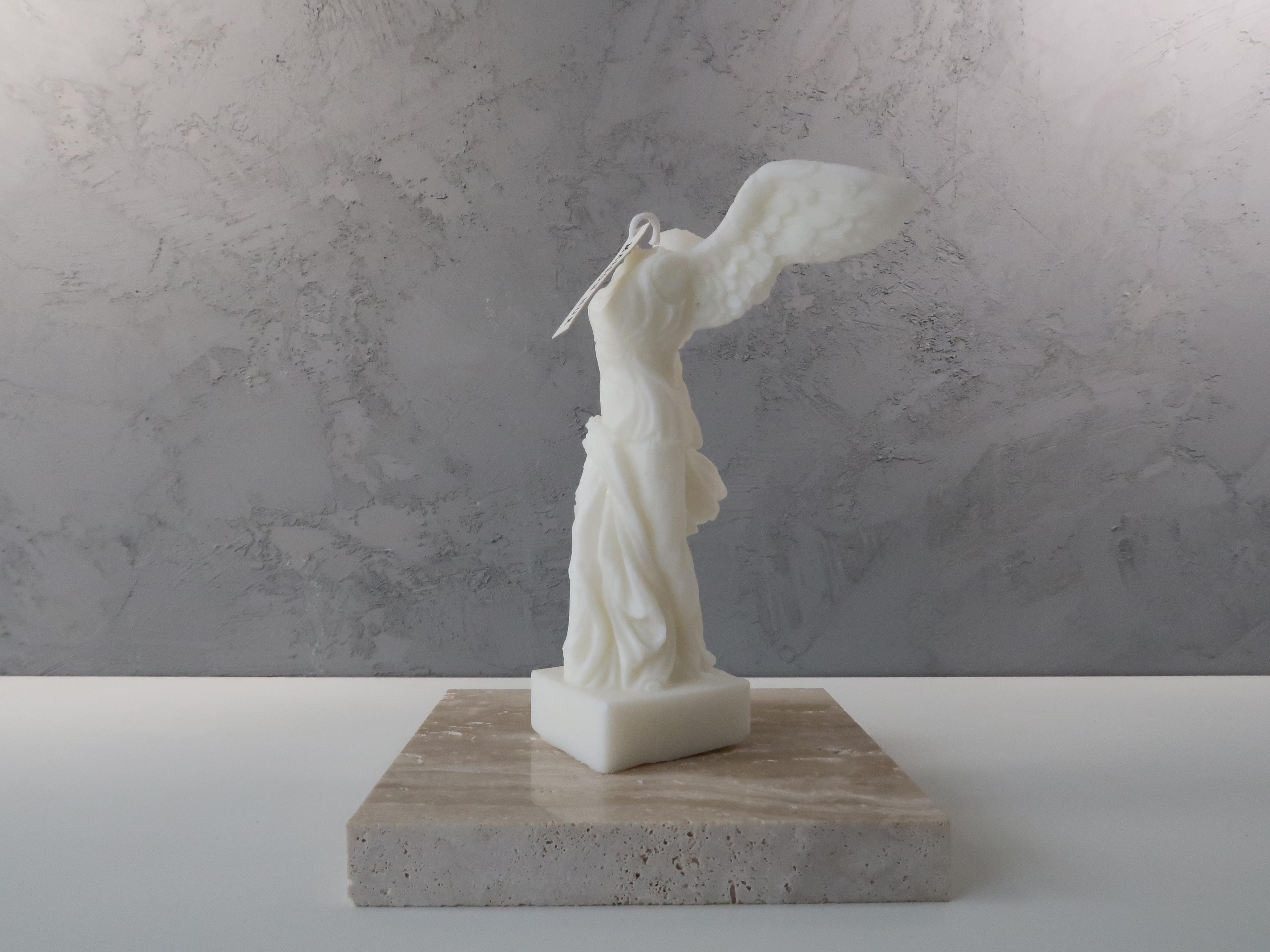 Nike of Samothrace Candle