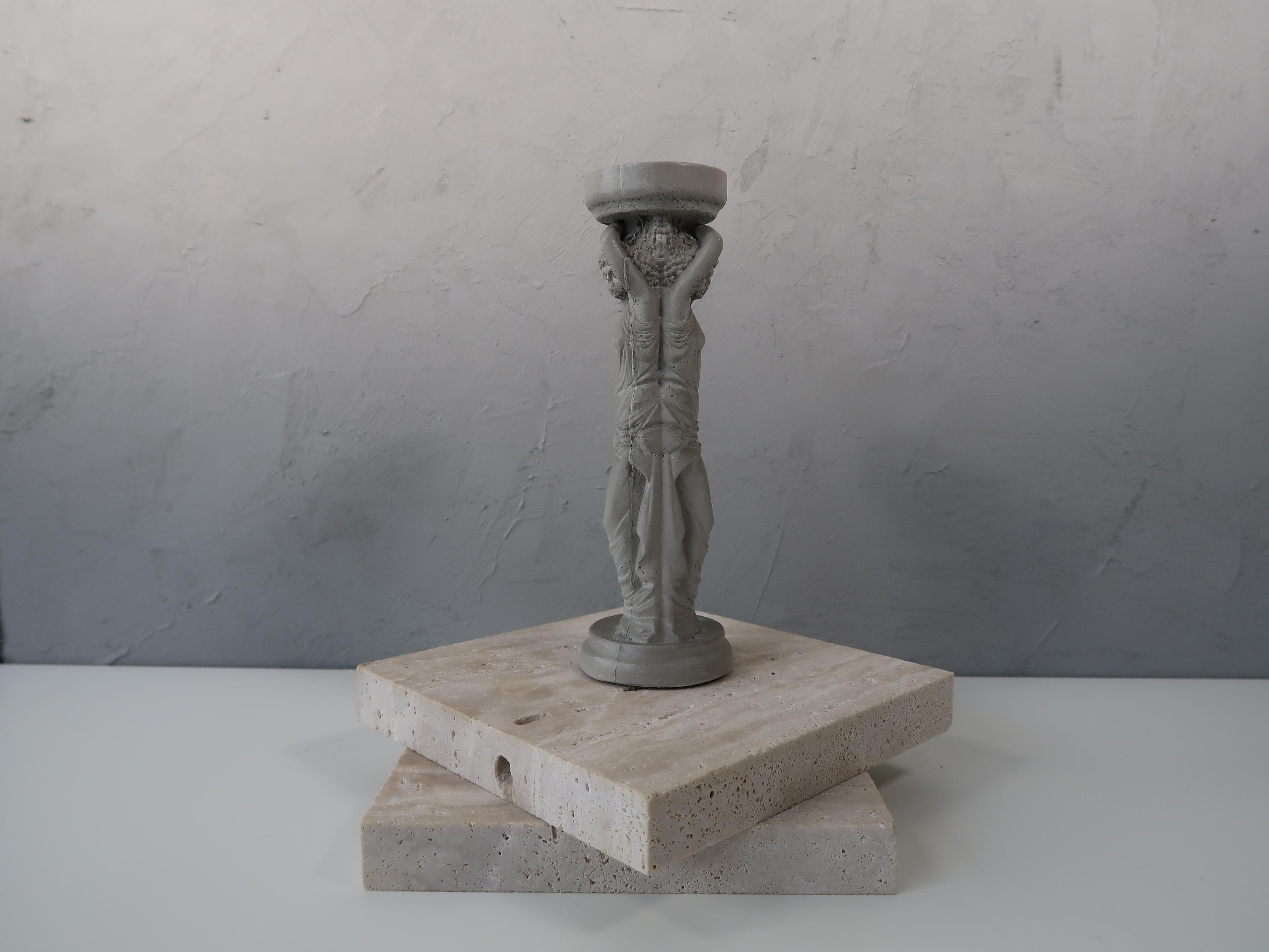 Greek Statue Candle Holder